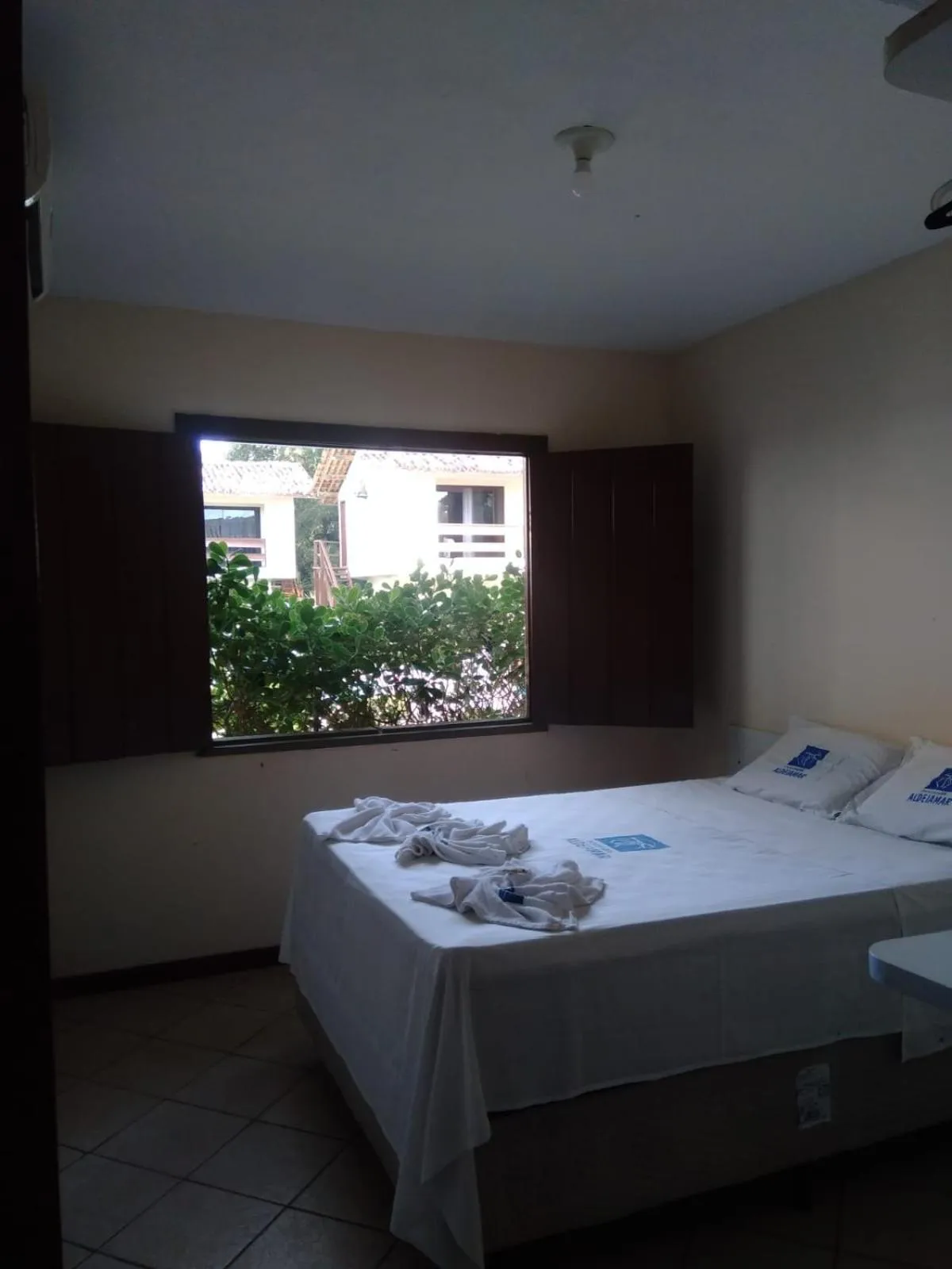 Bed in Pousada Aldeia Mar