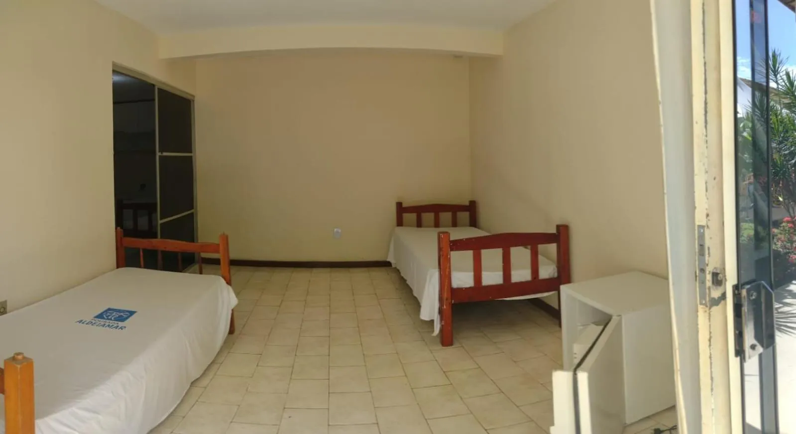 Bed in Pousada Aldeia Mar