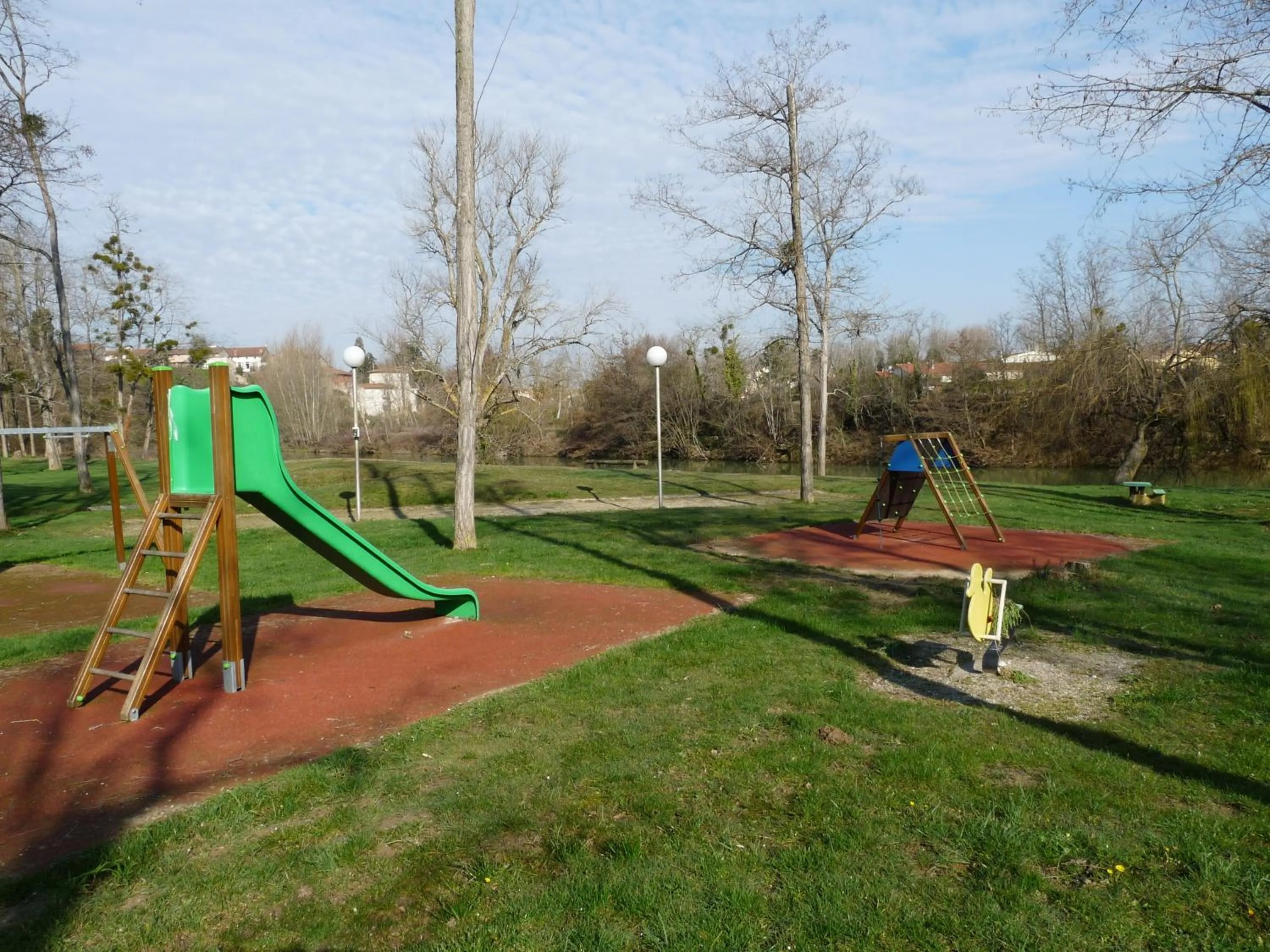 Children play ground in La Bastide