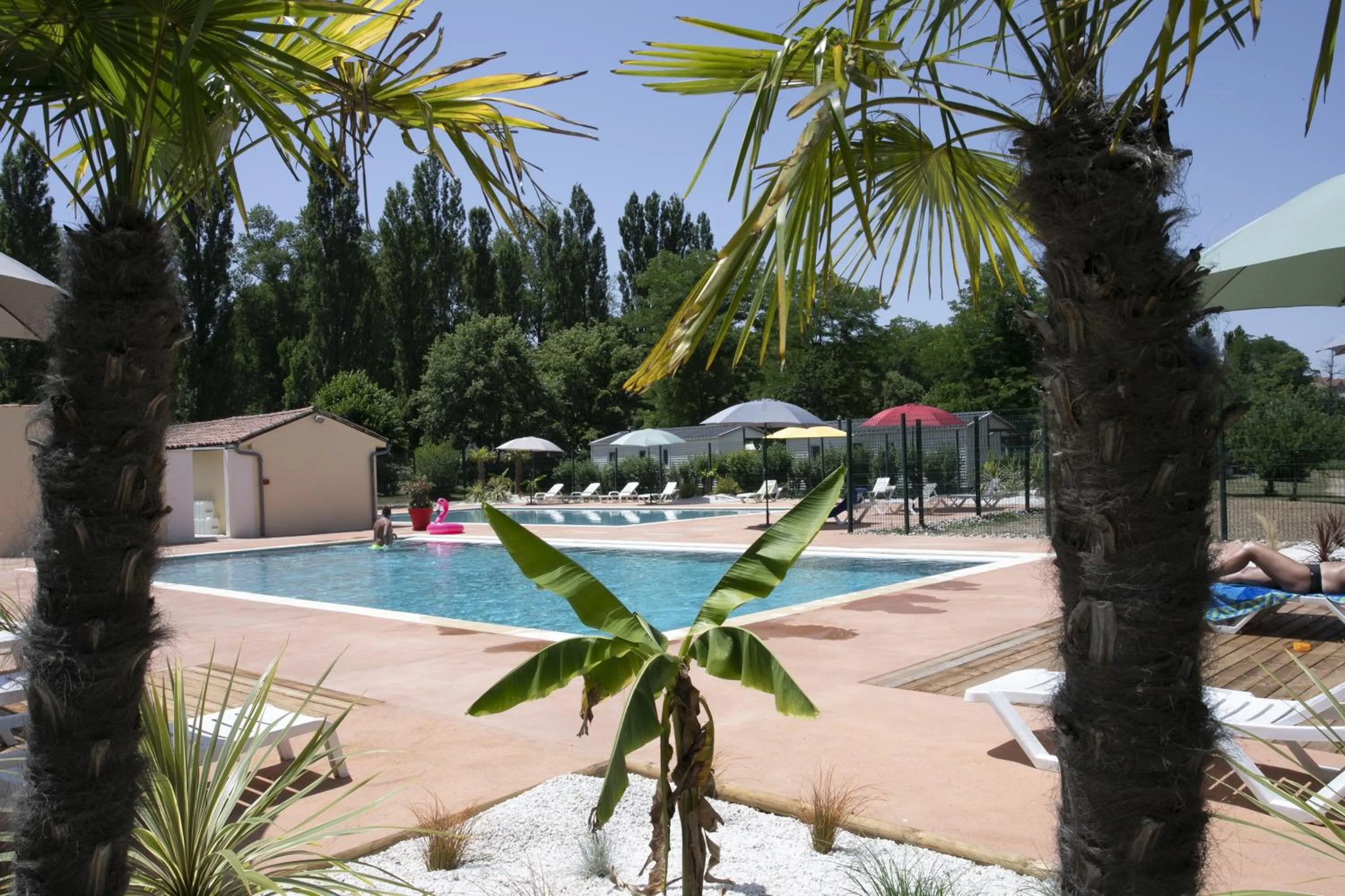 Swimming pool in La Bastide