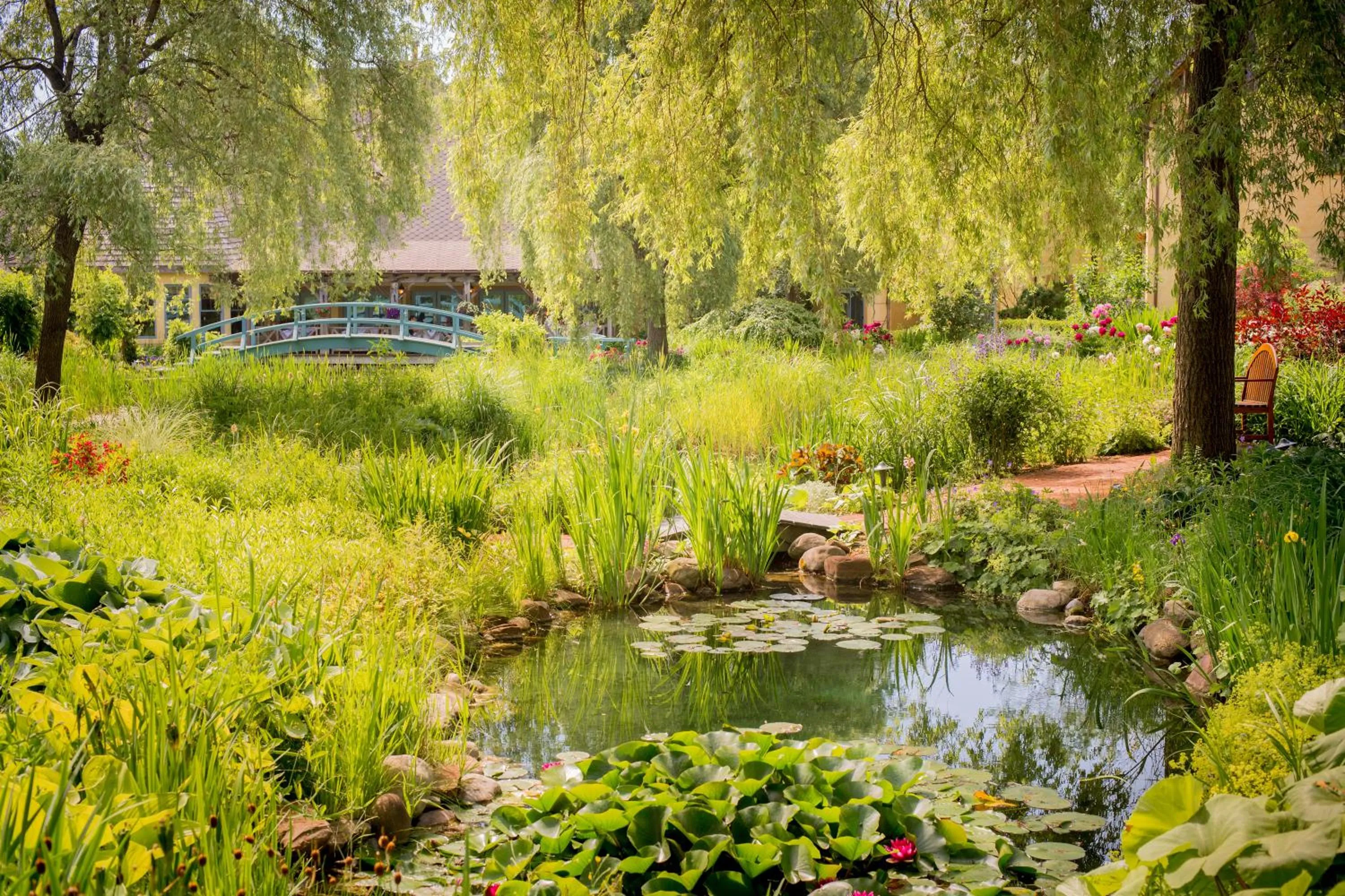 Garden in Mirbeau Inn & Spa - Skaneateles