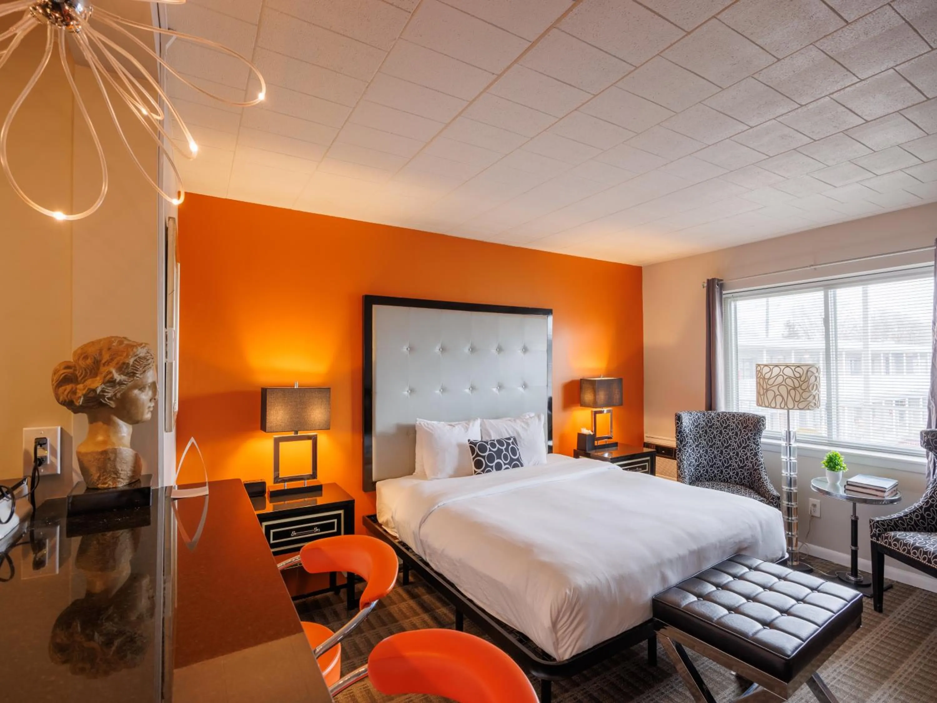 Bed in Hotel Royal Oak