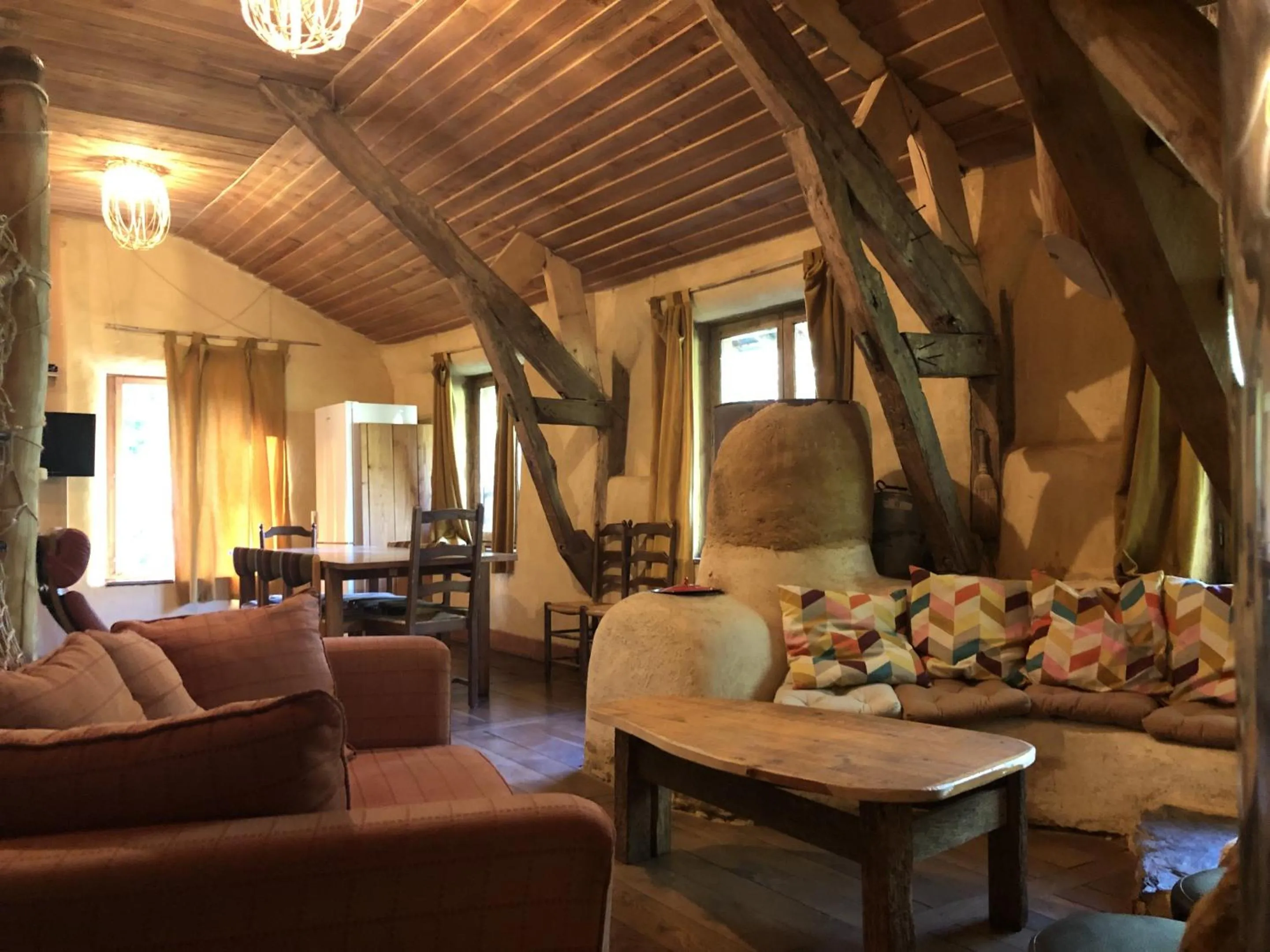 Living room in Le triskel de Bertaud