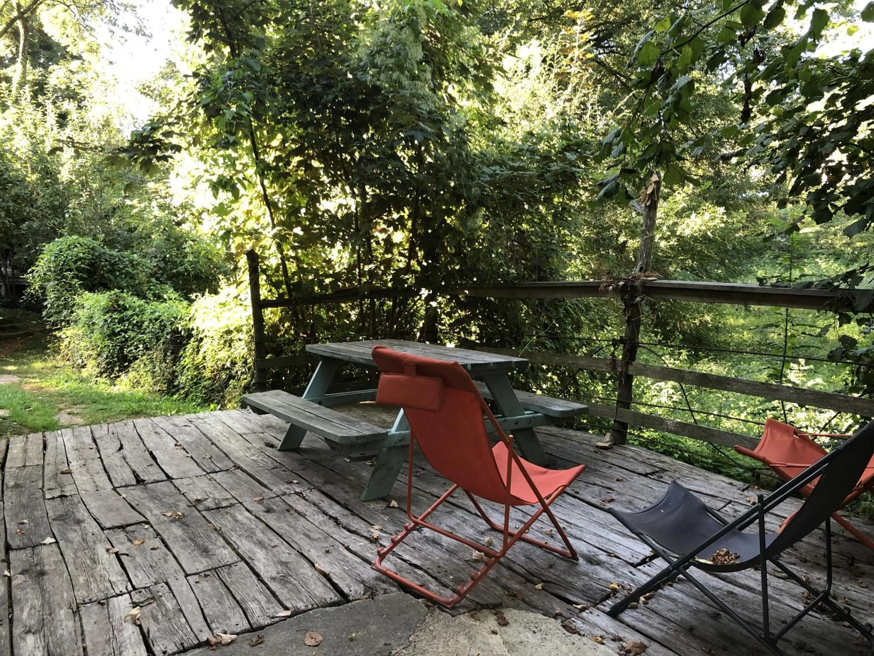 Patio in Le triskel de Bertaud