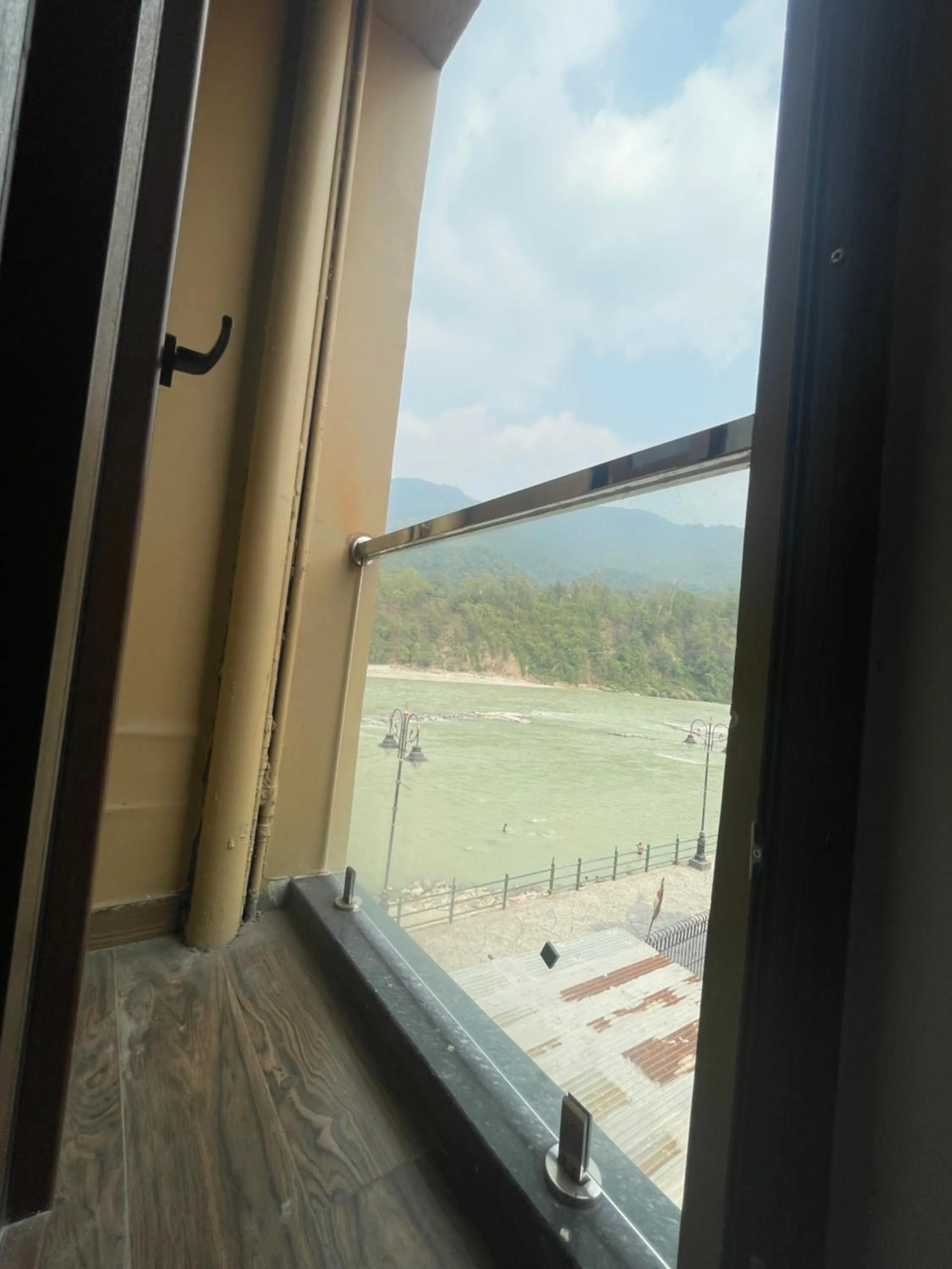 Balcony/Terrace in Maayaa inn by Ganges