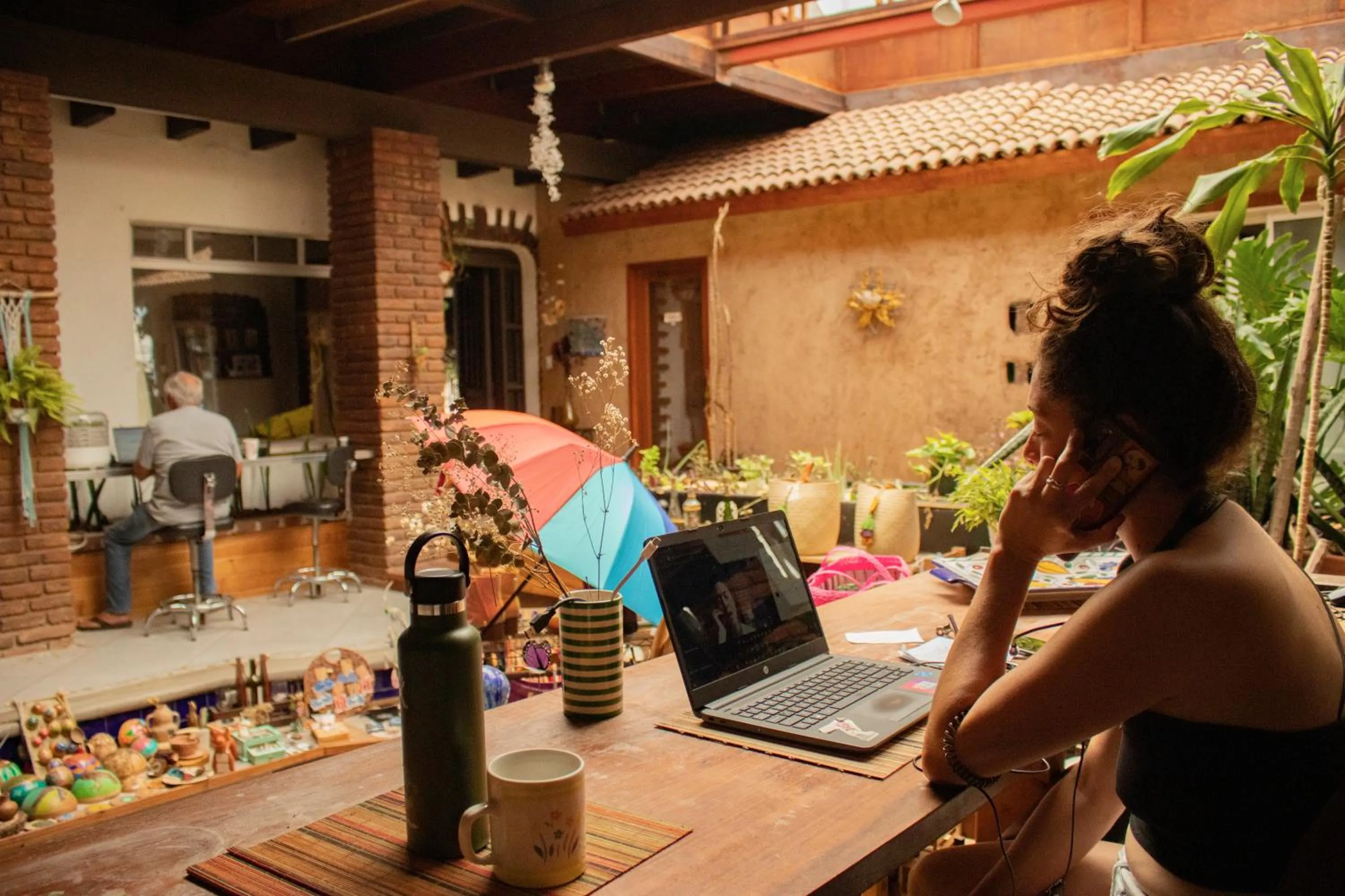 Kitchen or kitchenette in B&B Oui Madame