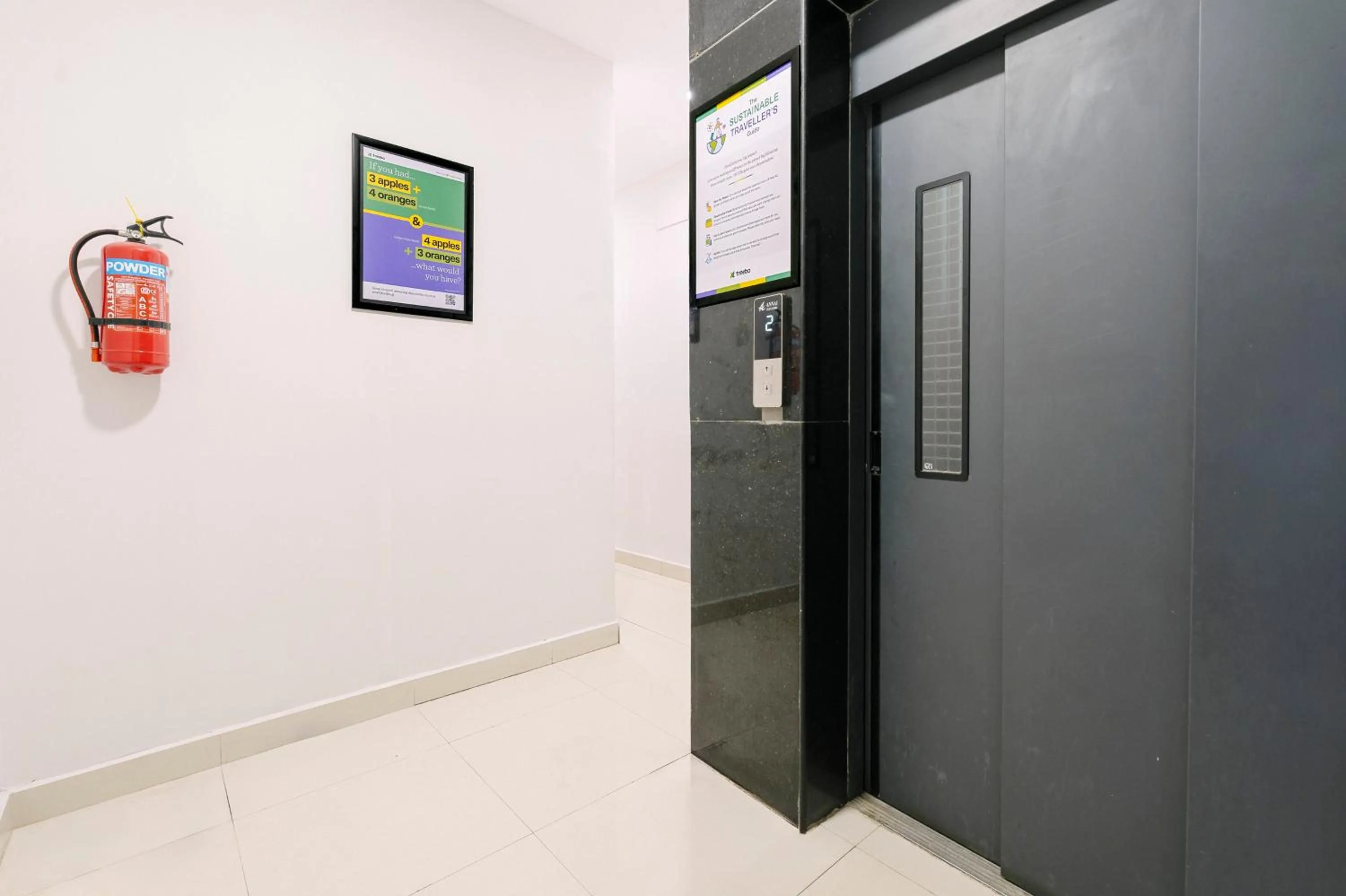 elevator in Treebo RKH Palace