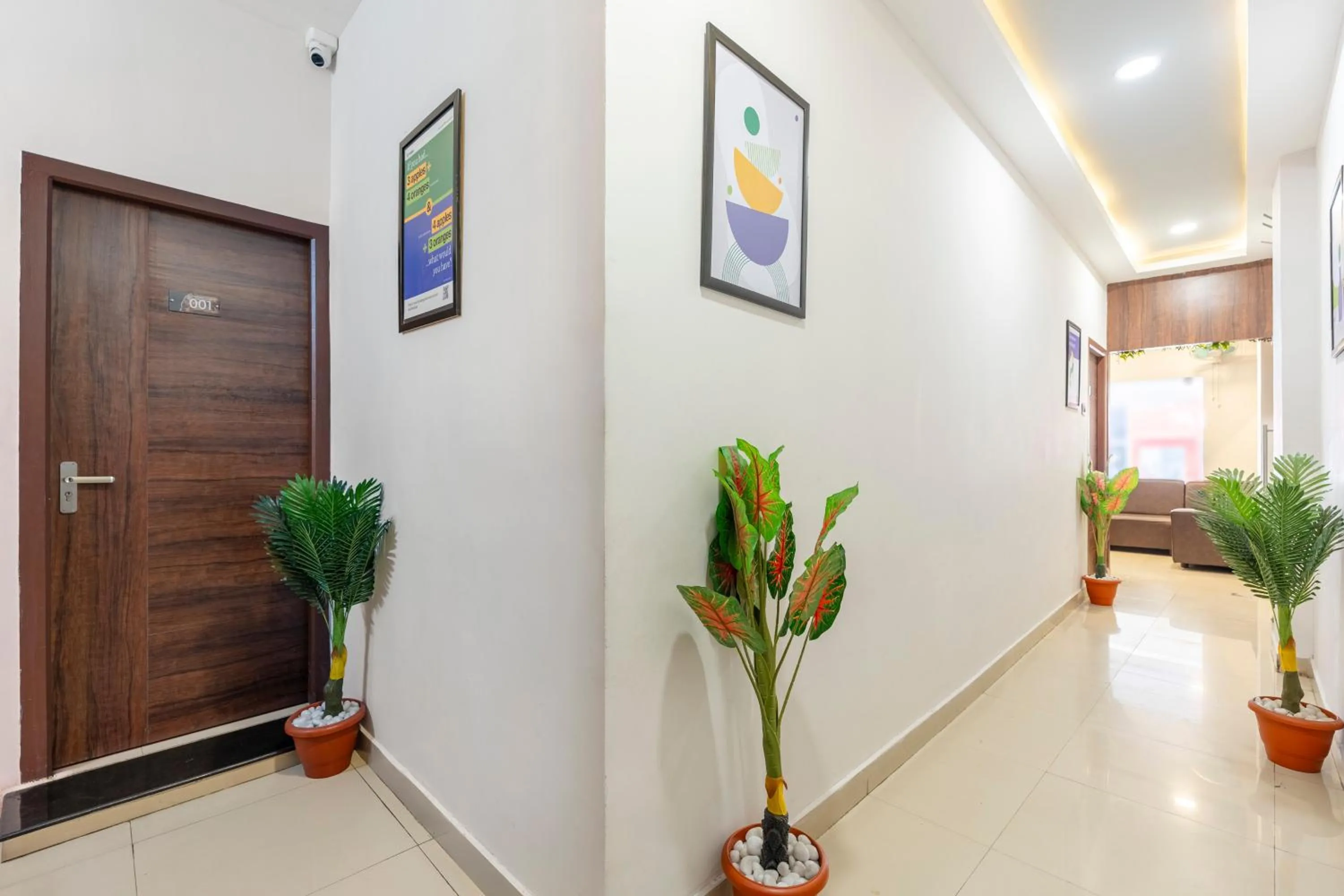 Lobby or reception in Treebo RKH Palace