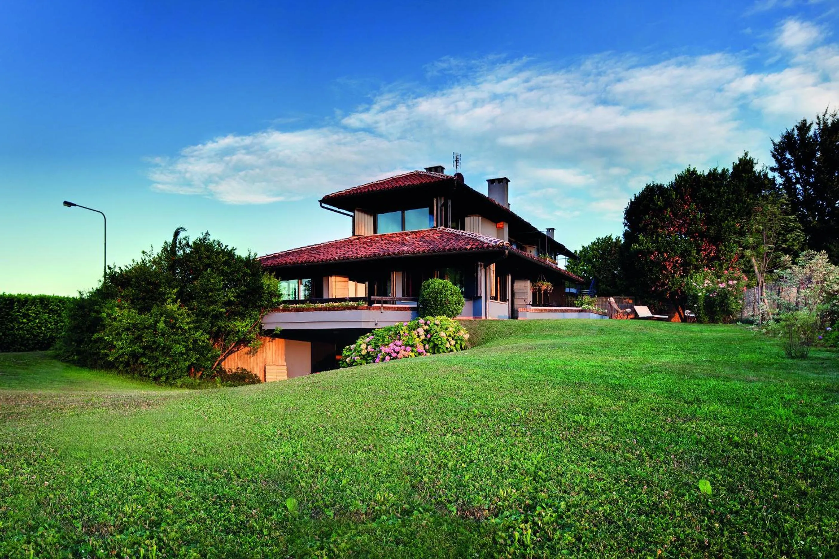 Garden view in B&B Puntodivista