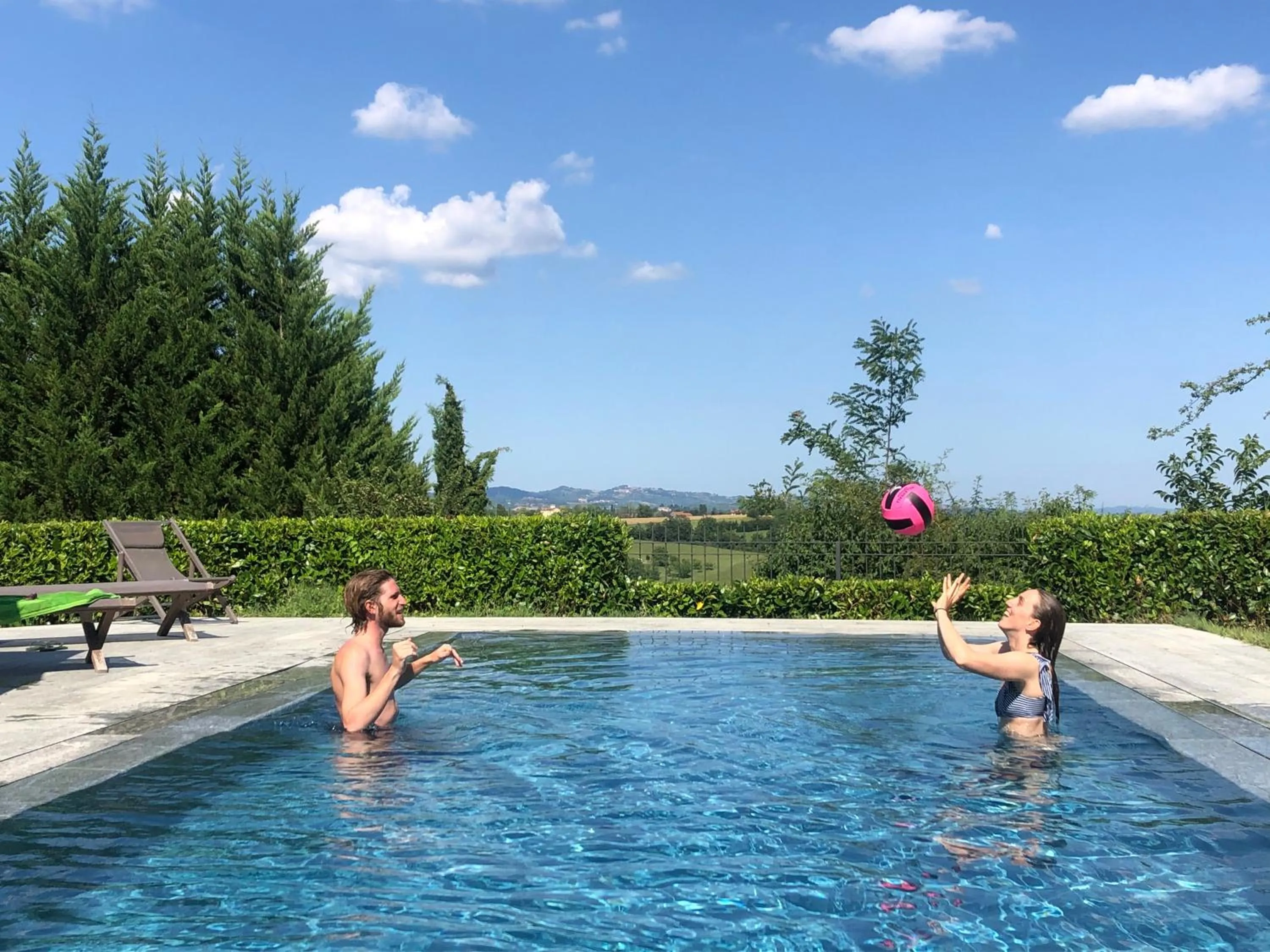 Swimming pool in B&B Puntodivista