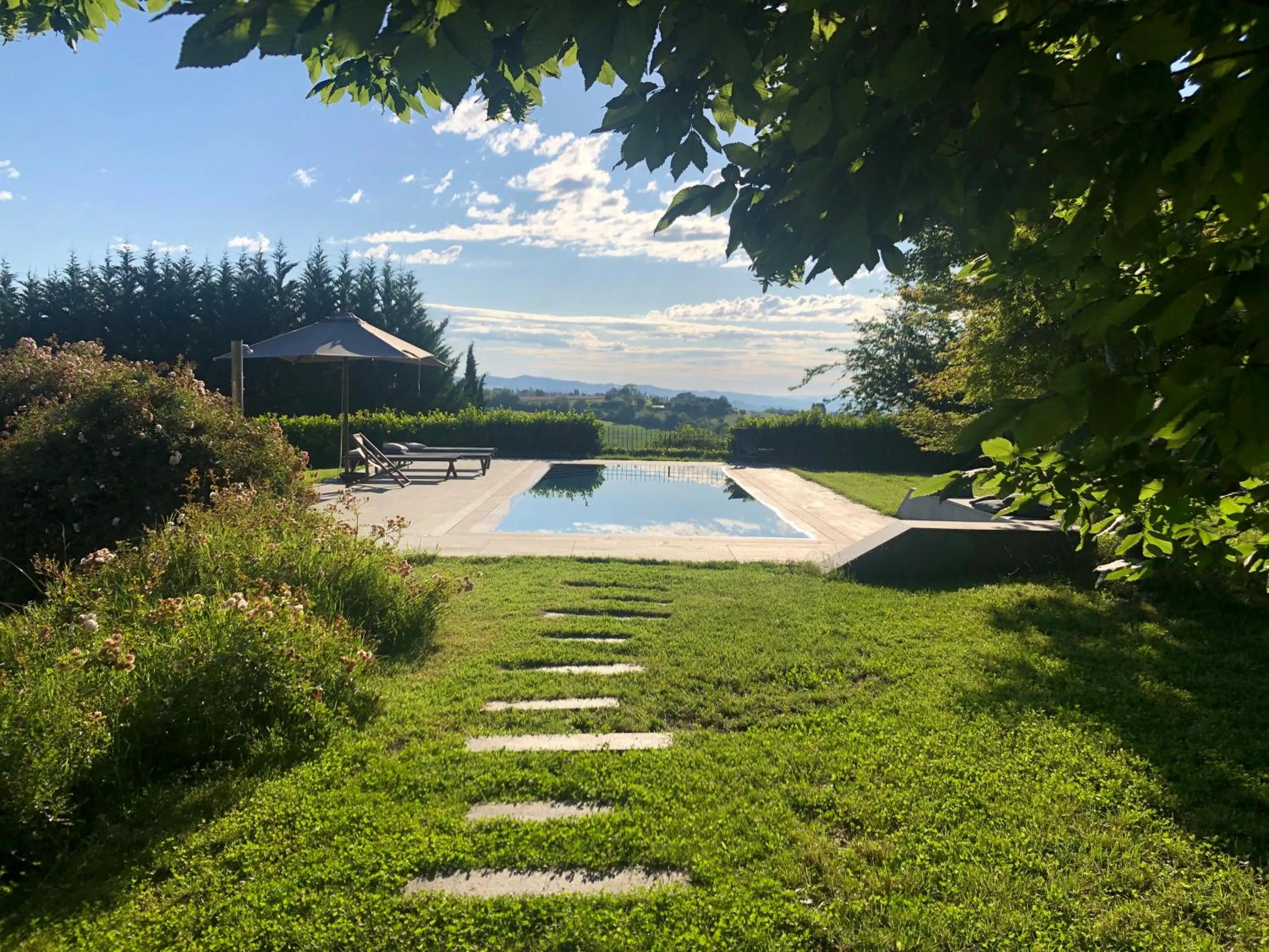 Swimming pool in B&B Puntodivista