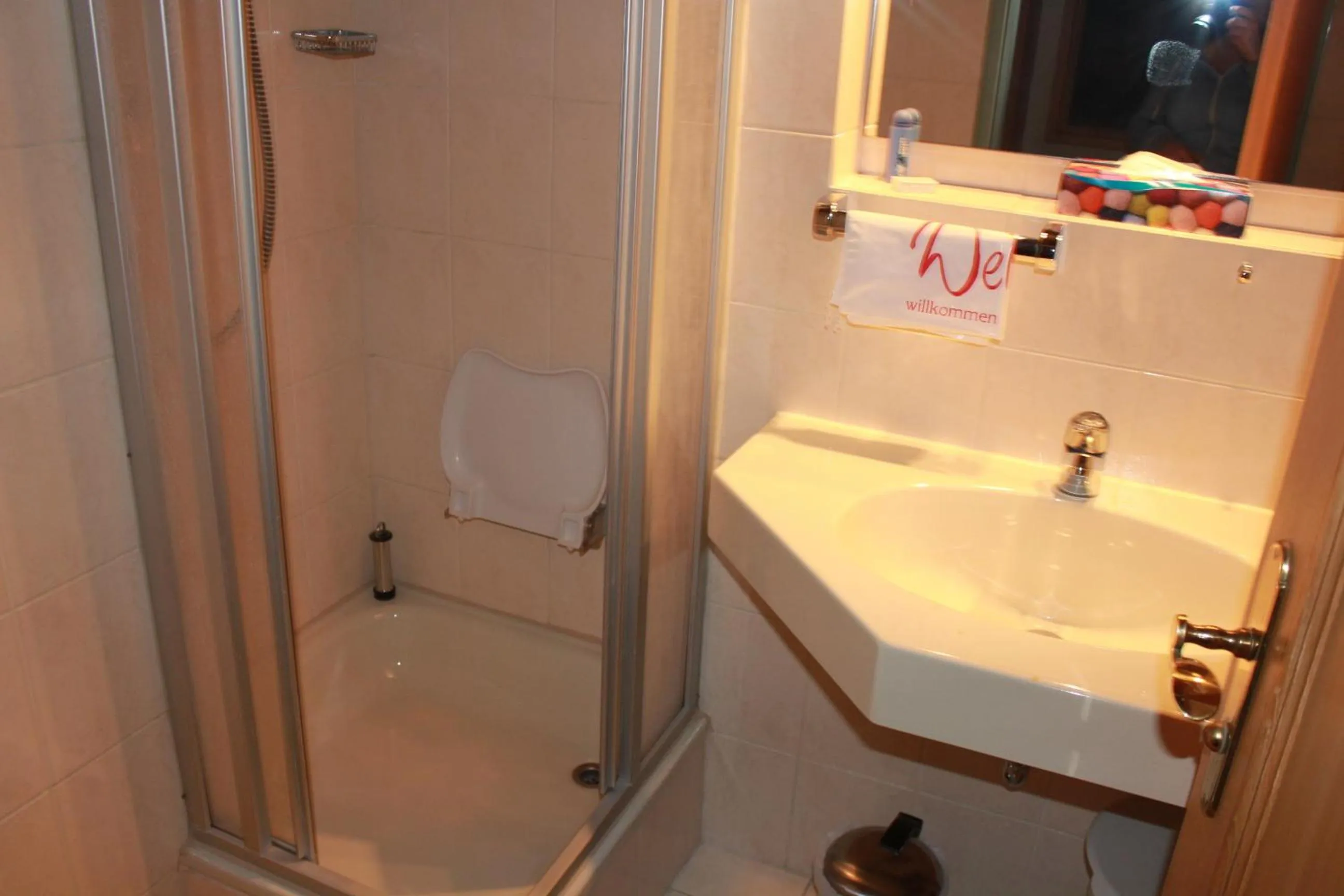 Bathroom in Landgasthaus & Hotel Kurfer Hof