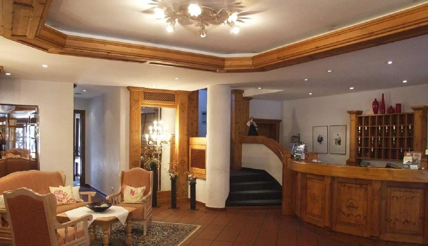 Lobby or reception in Landgasthof Osterseen
