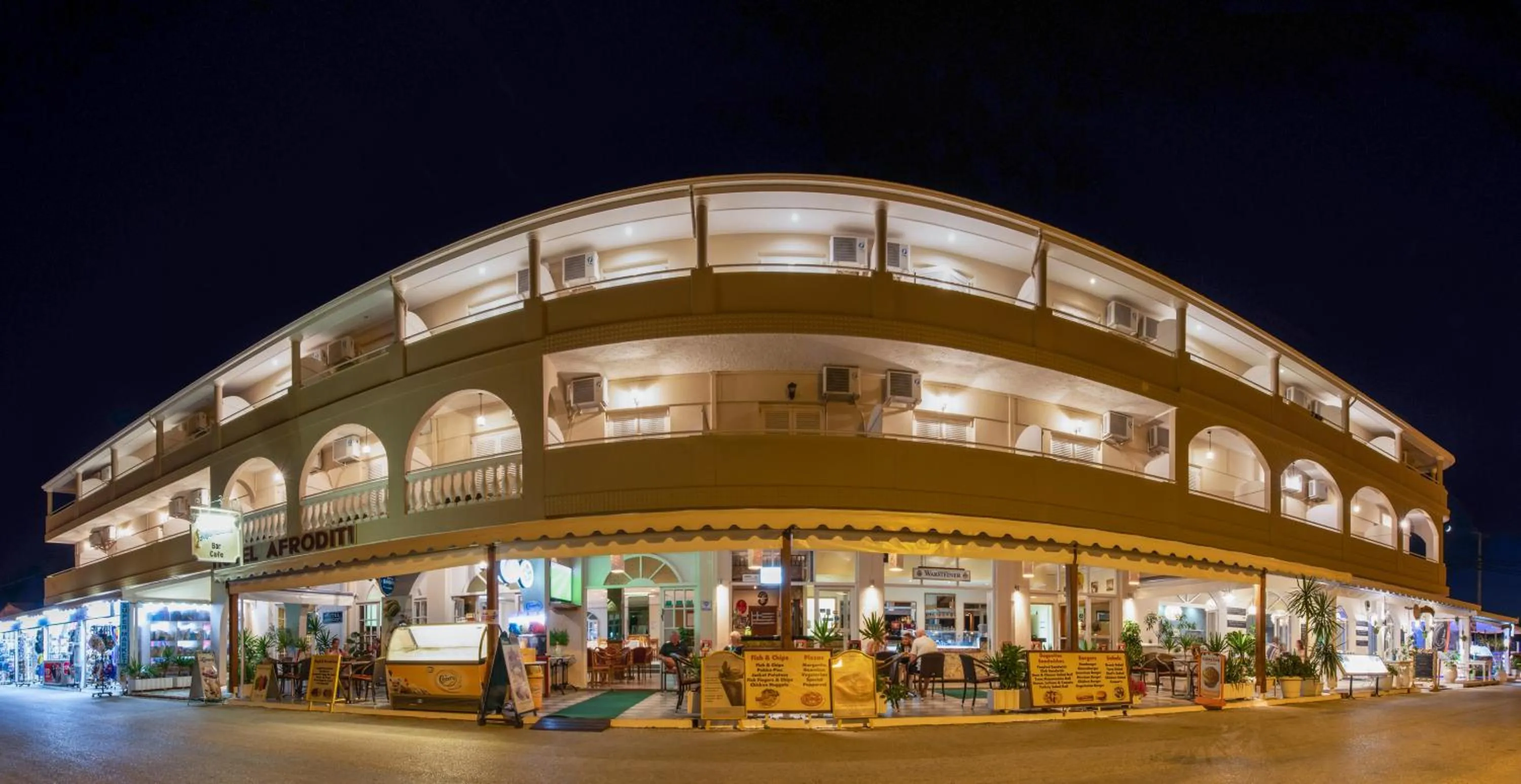 Property building in Aphrodite Beach Hotel Corfu