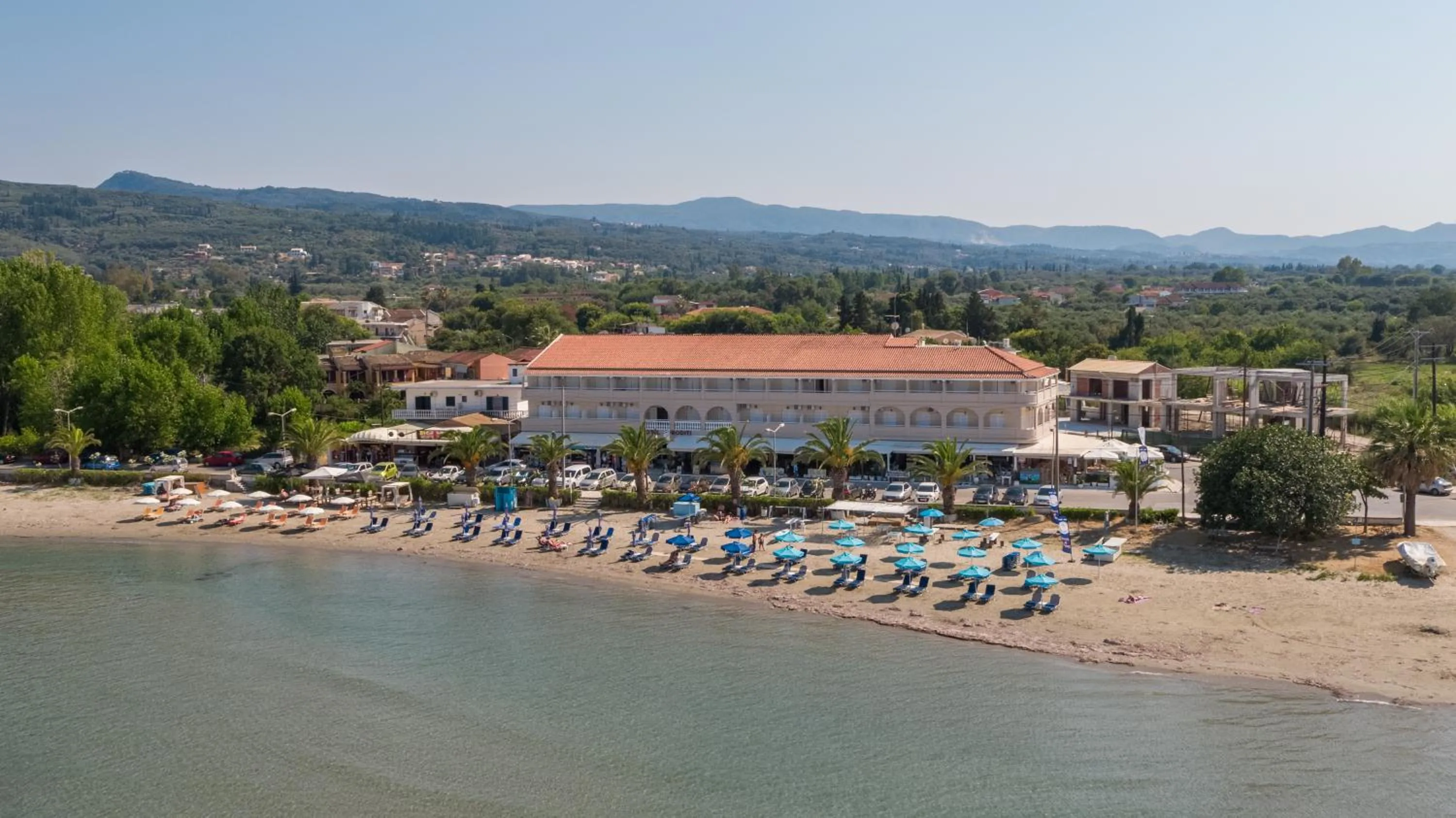 Property building in Aphrodite Beach Hotel Corfu