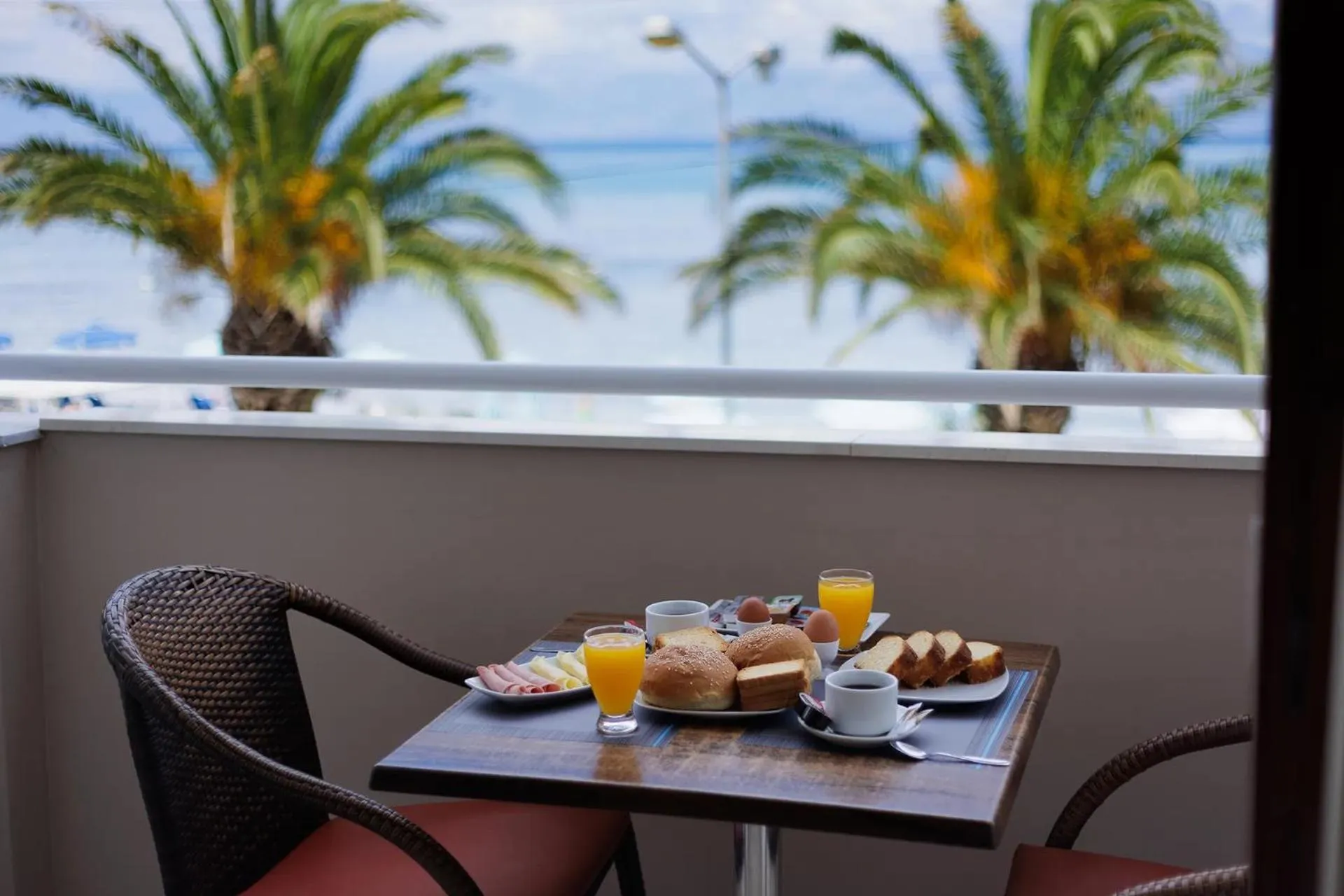 Breakfast in Aphrodite Beach Hotel Corfu