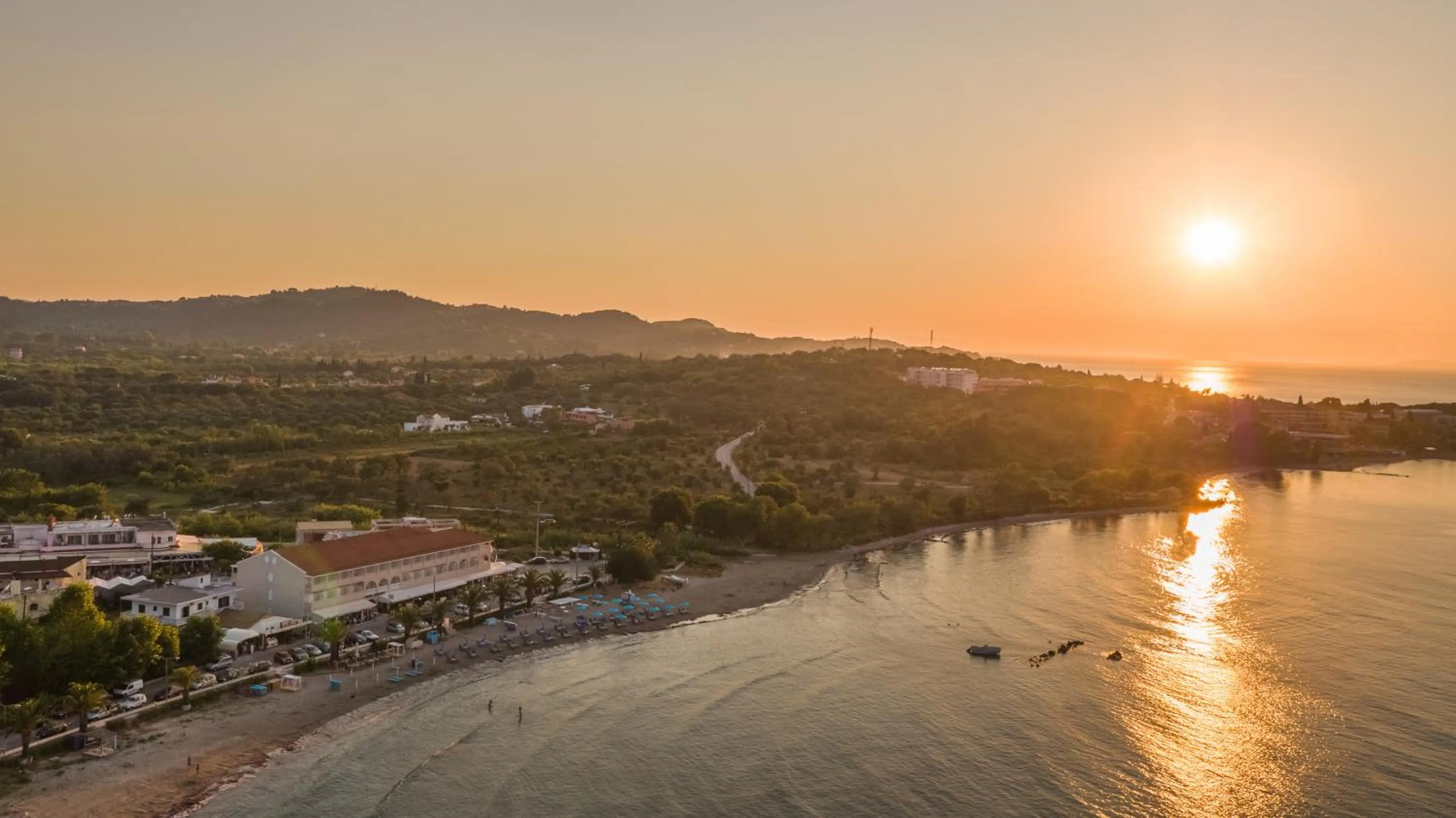 Natural landscape in Aphrodite Beach Hotel Corfu