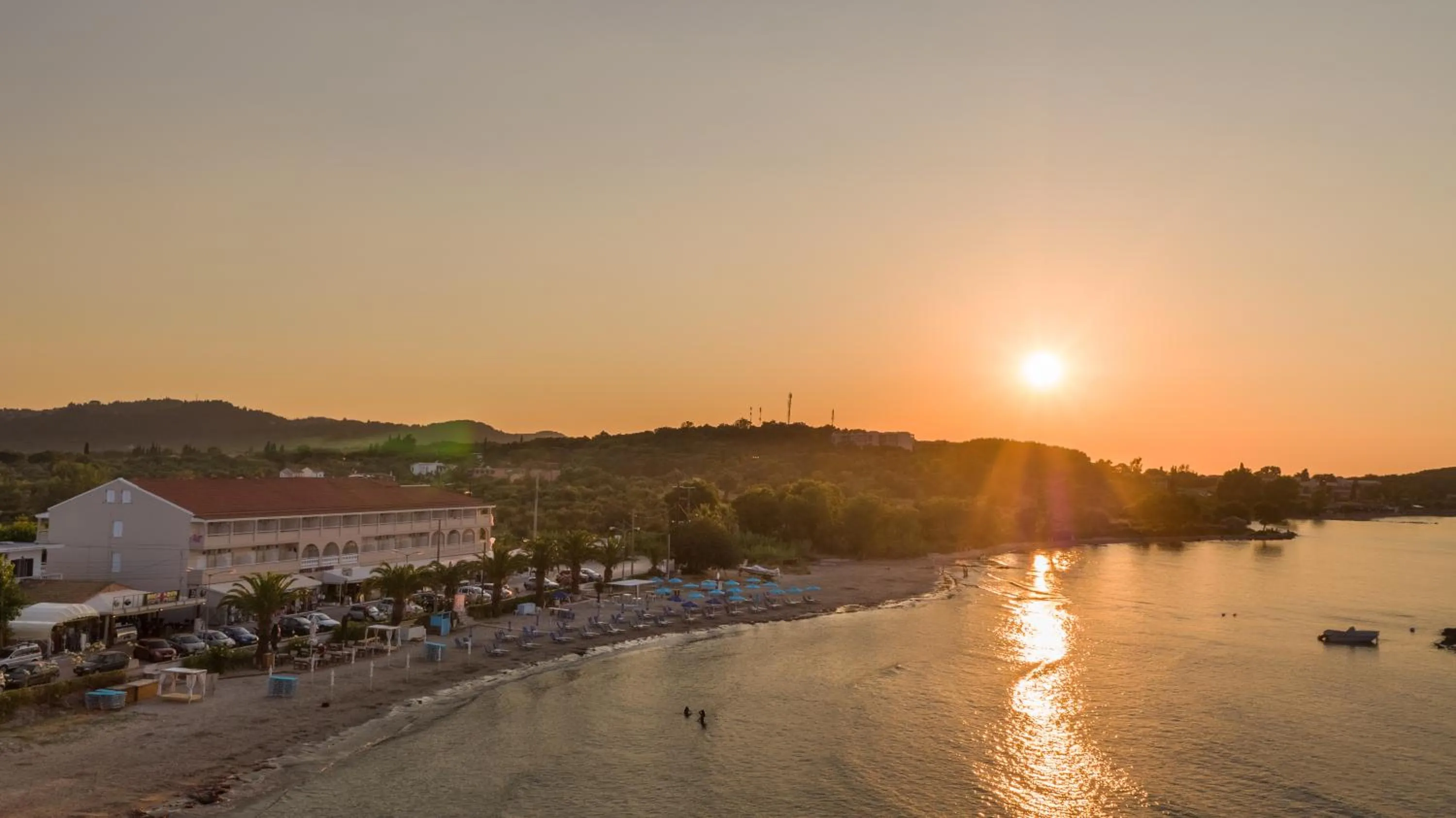 Natural landscape in Aphrodite Beach Hotel Corfu