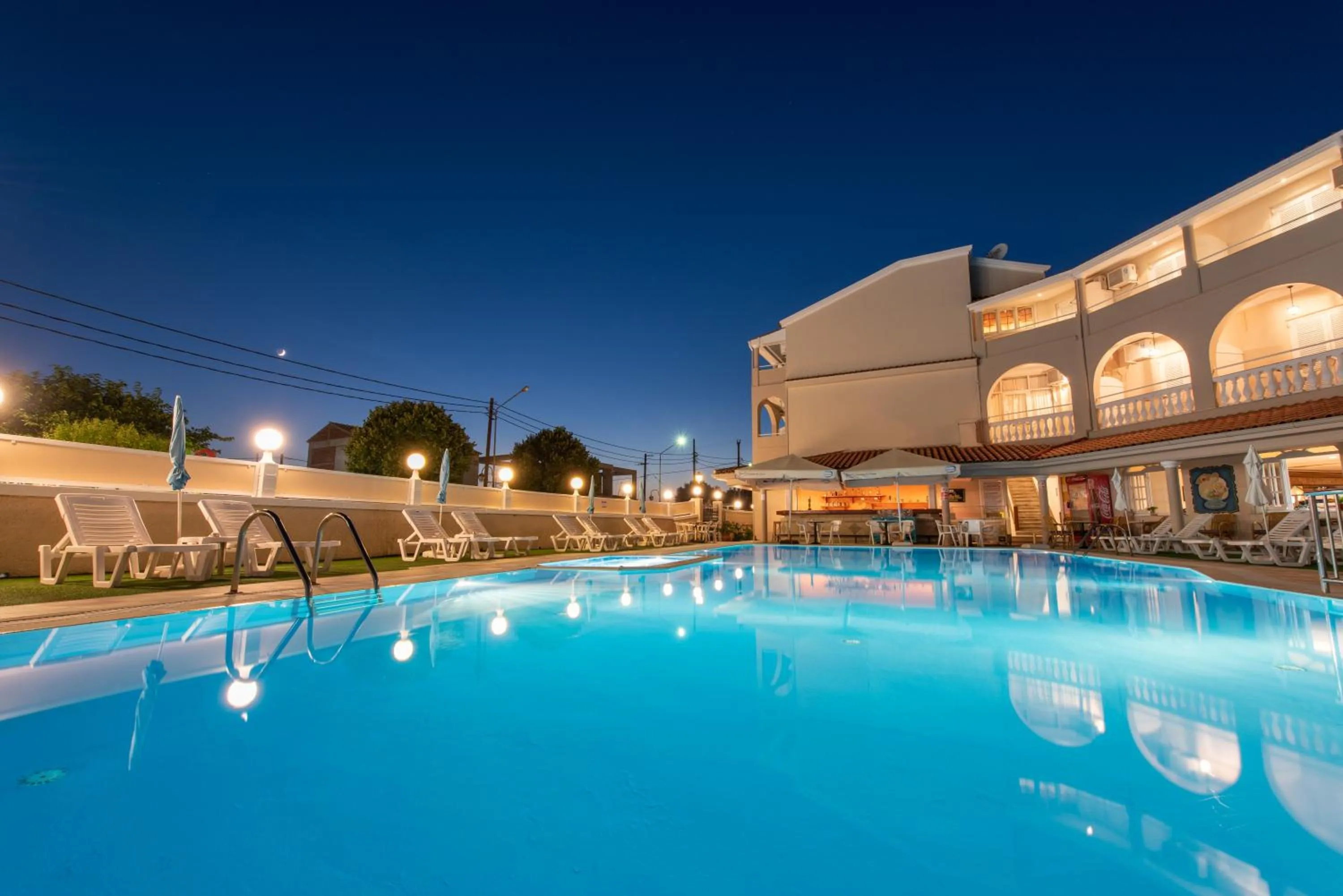 Property building in Aphrodite Beach Hotel Corfu