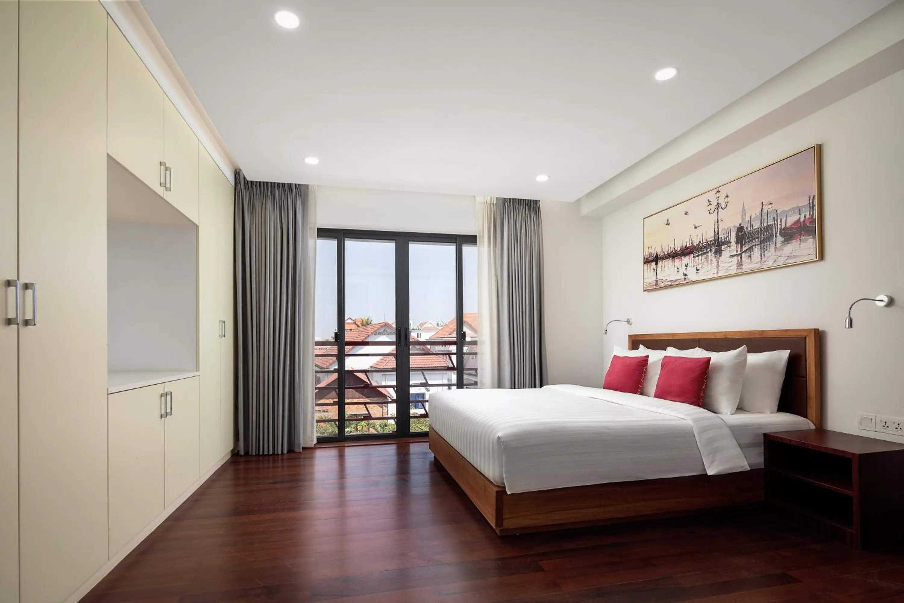 Bedroom, Bed in Angkor Mansion & Apartment