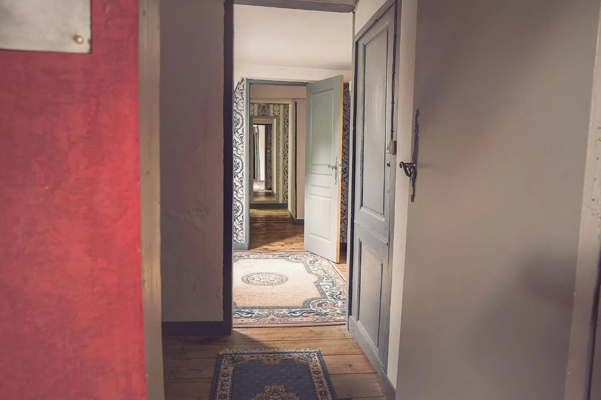 Floor plan, Bed in Chateau De Grosfy