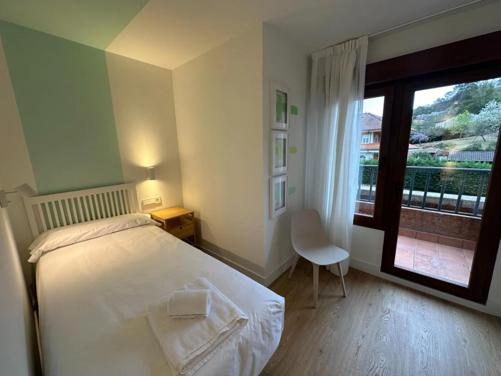 Bed in Hotel Virgen de Covadonga