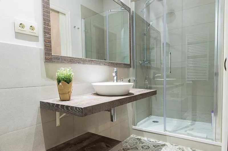 Bathroom in Weflating Suites Sant Antoni Market