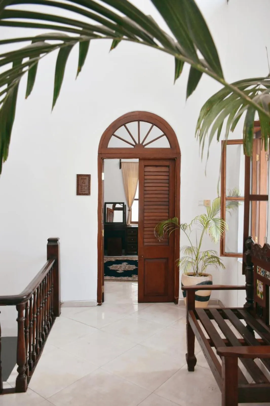 Seating area in Habari House