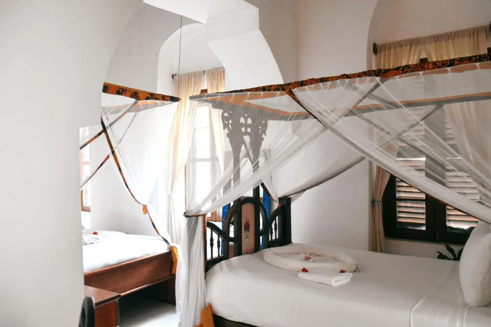 Bedroom, Bed in Habari House