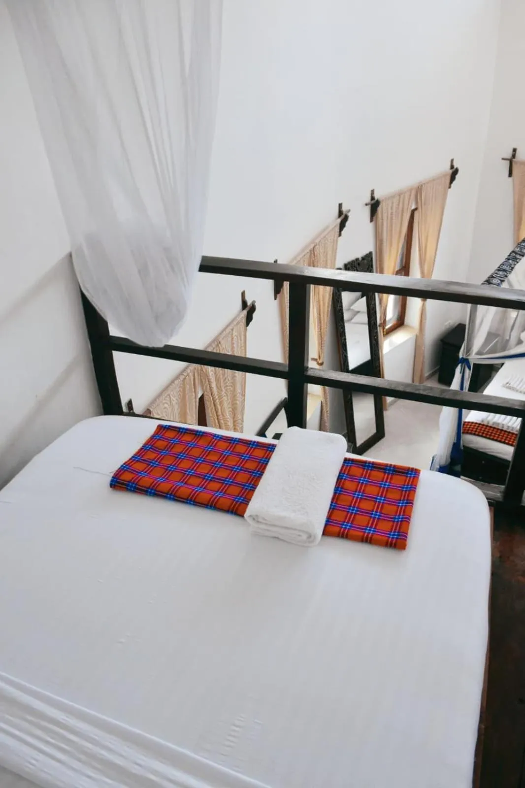 Bedroom, Bed in Habari House