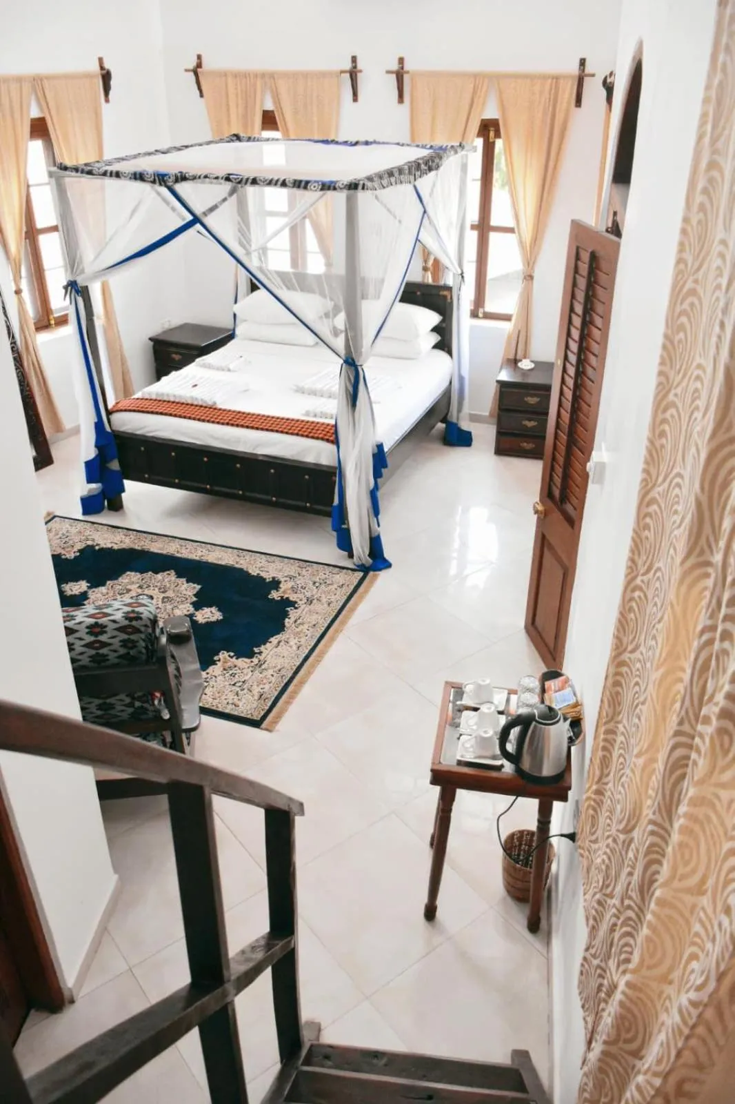 Bedroom, Bed in Habari House