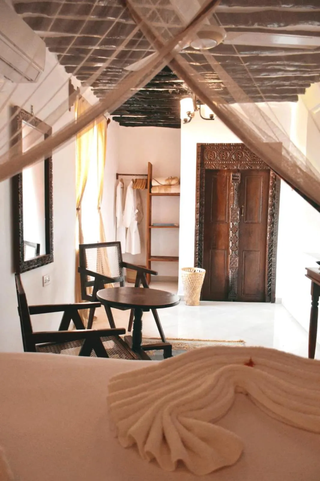 Seating area in Habari House