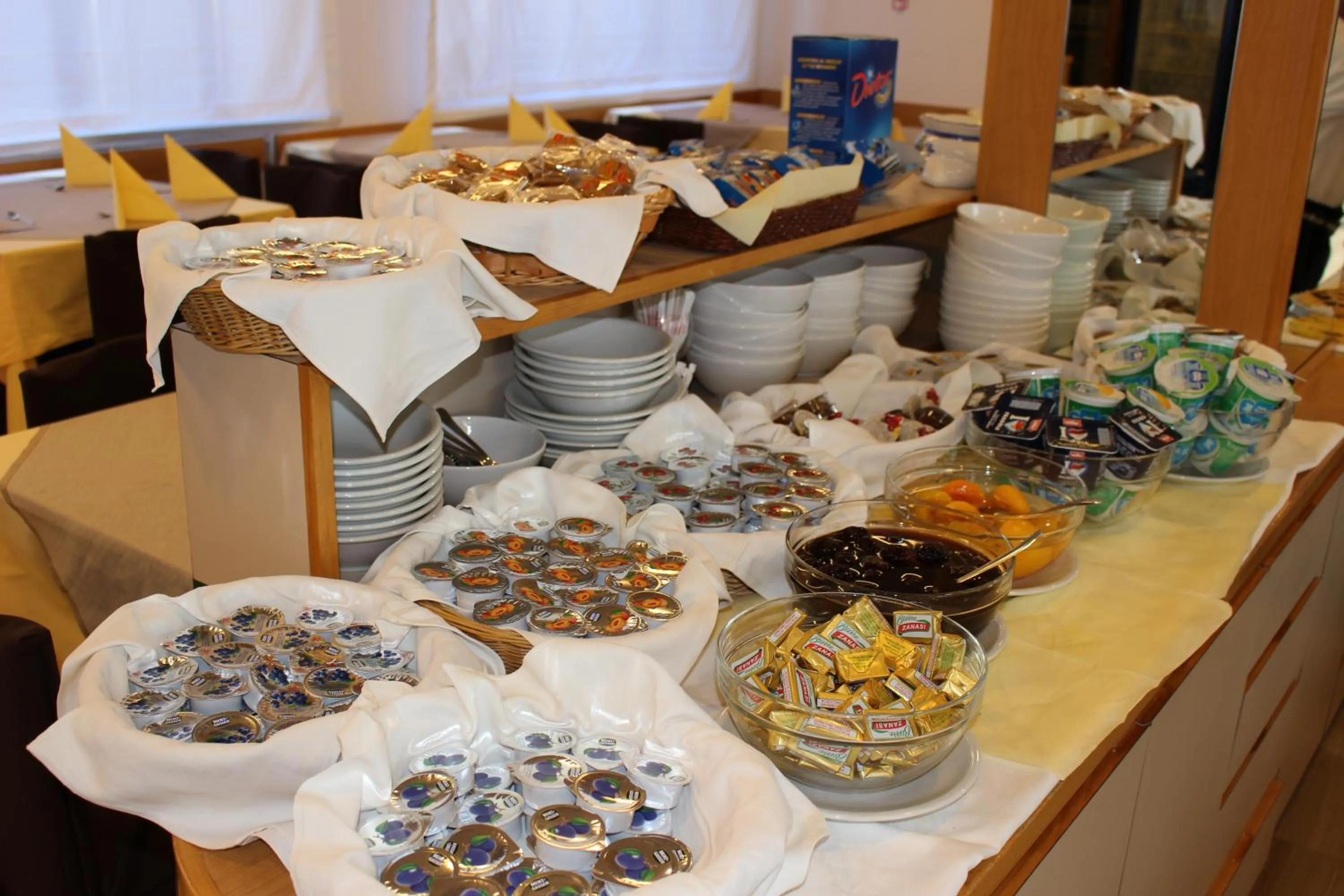 Buffet breakfast in Hotel Emma