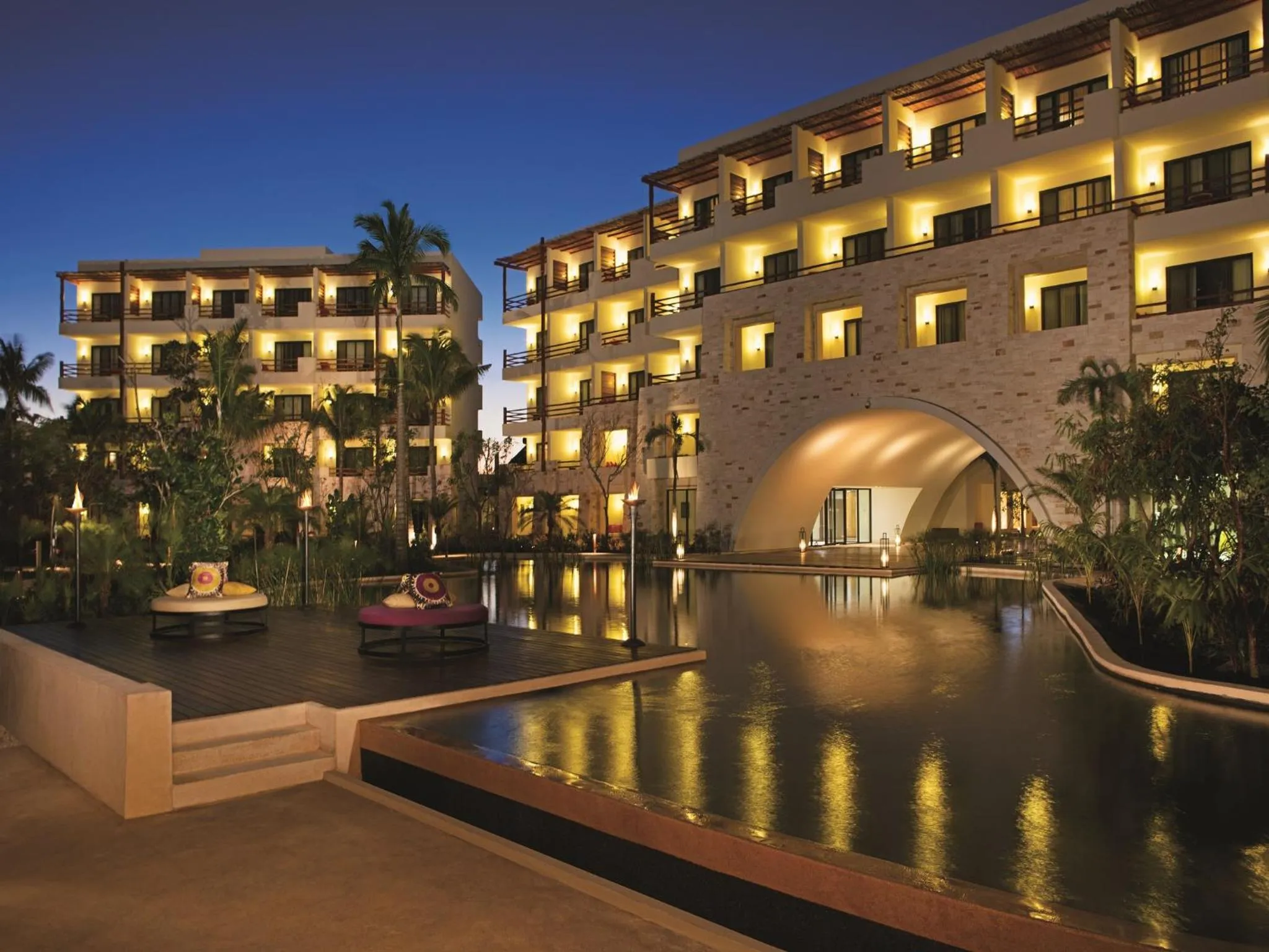 Facade/entrance in Secrets Akumal Riviera Maya - Adults Only