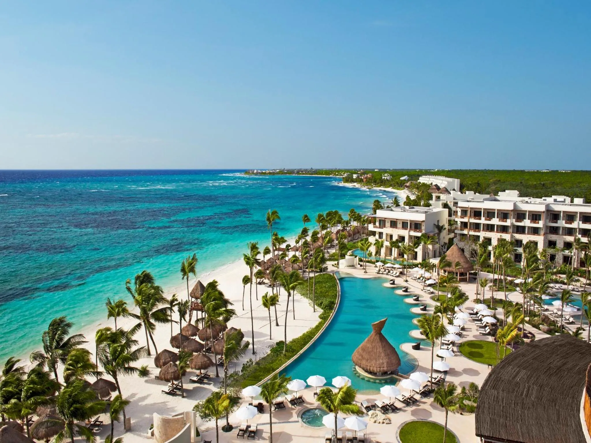 Bird's eye view in Secrets Akumal Riviera Maya - Adults Only