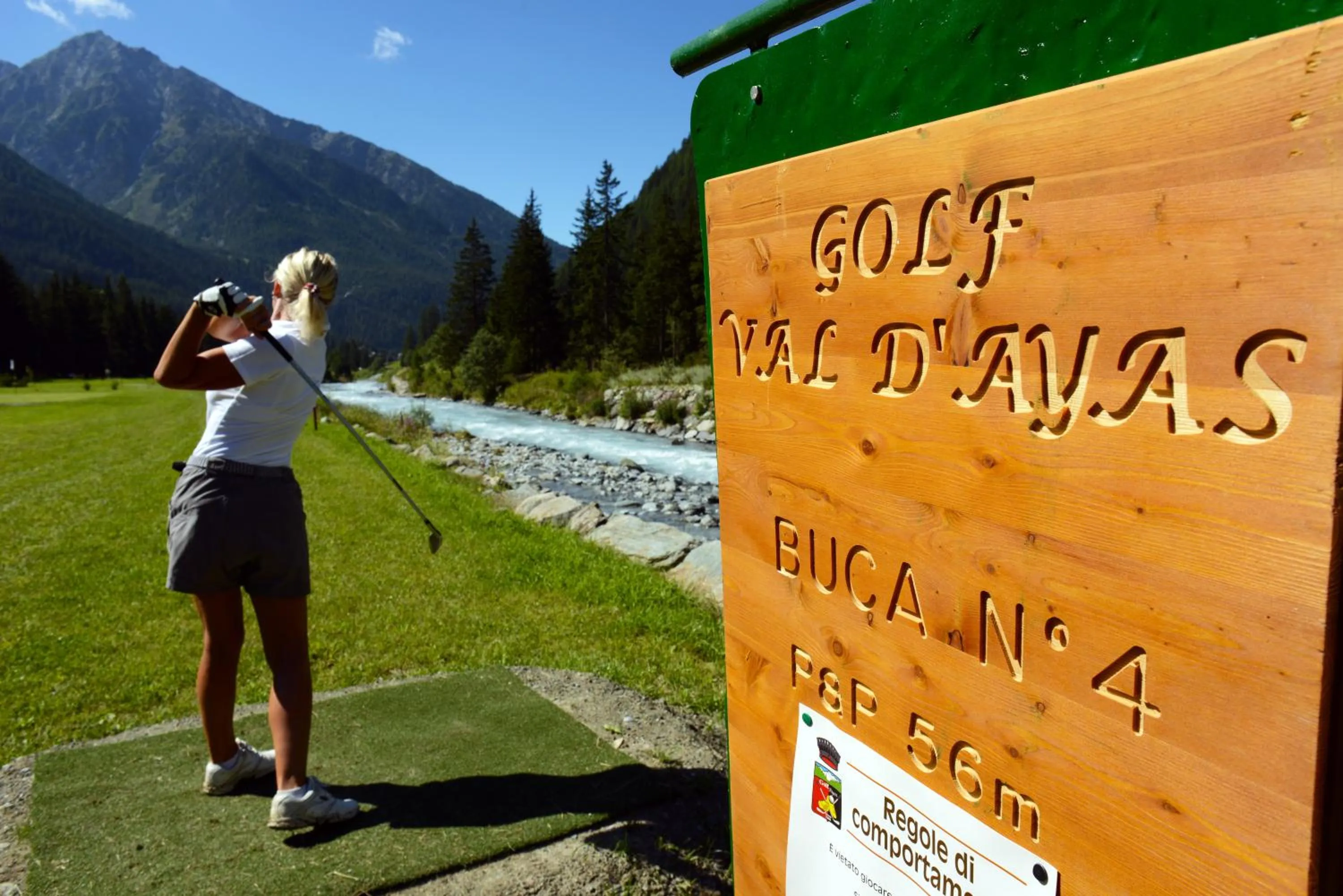 Golfcourse in Santa San