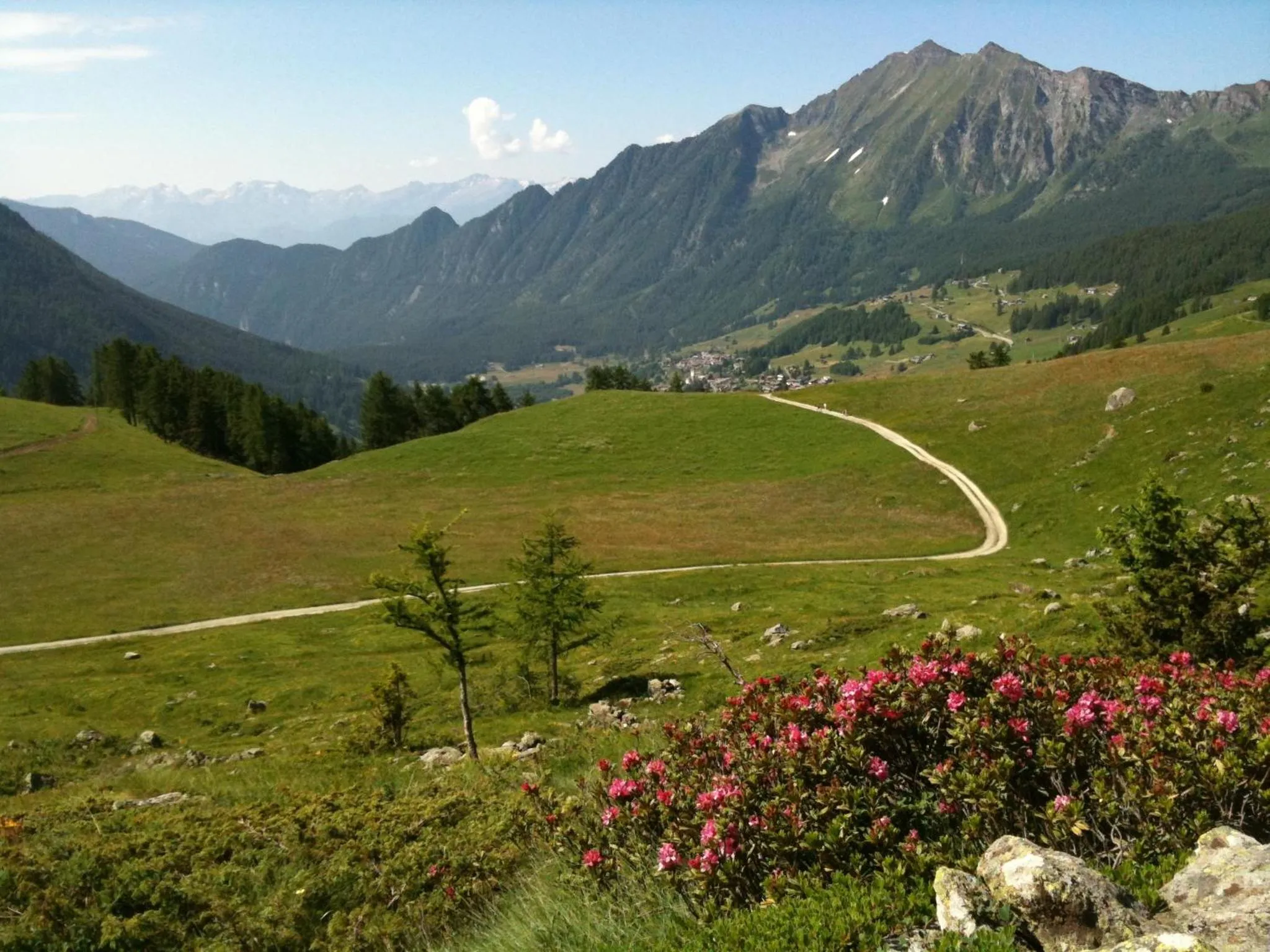 Natural landscape in Santa San