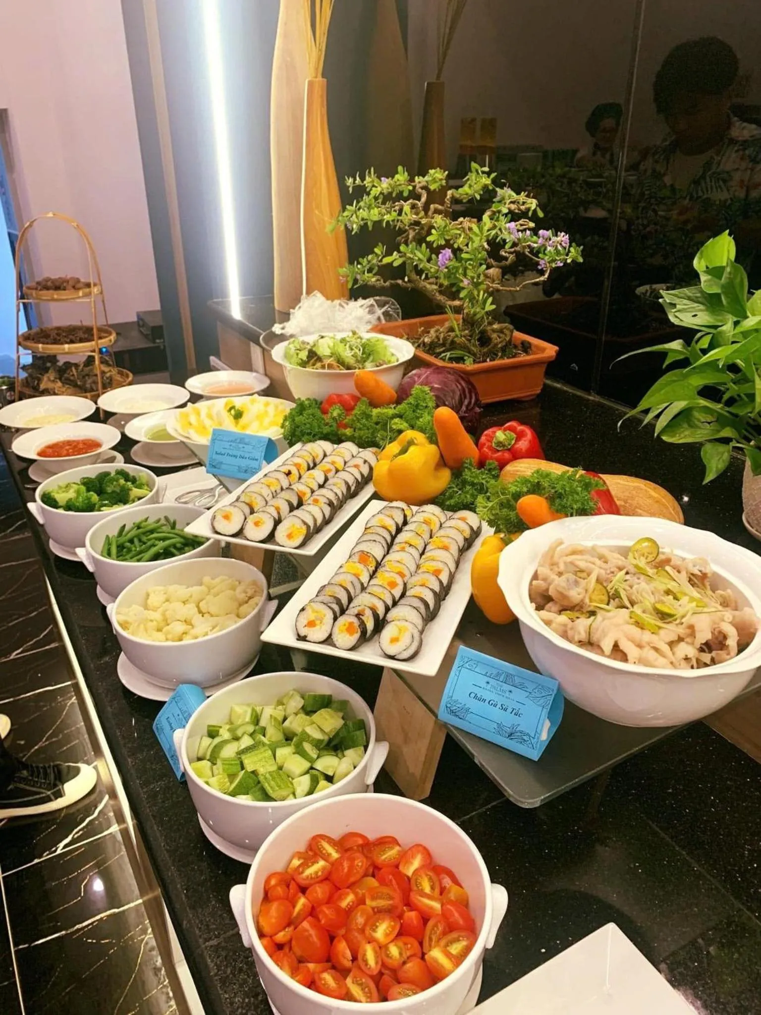 Restaurant/places to eat in The Palms Hotel Phan Thiết