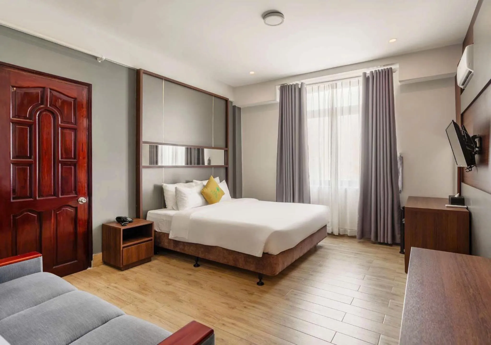 Bedroom, Bed in The Palms Hotel Phan Thiết