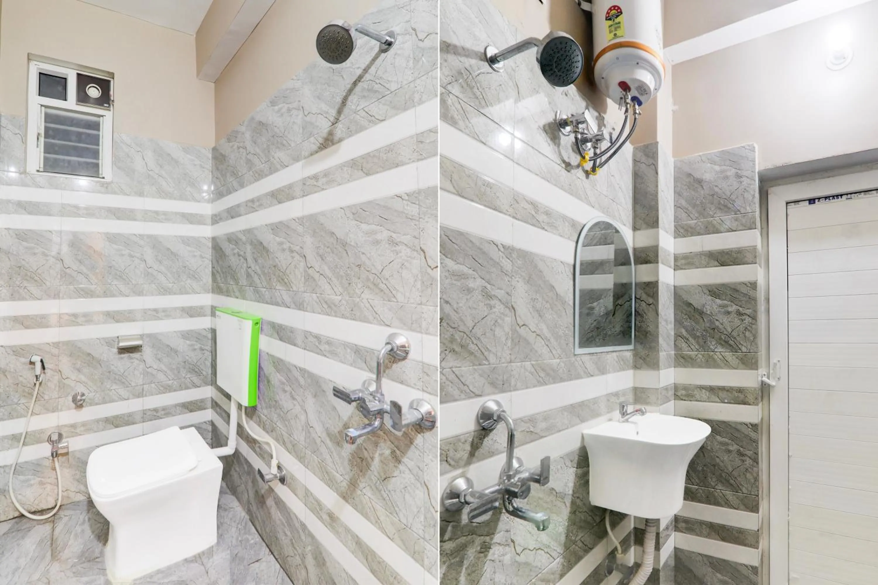 Bathroom in Hotel O Green High