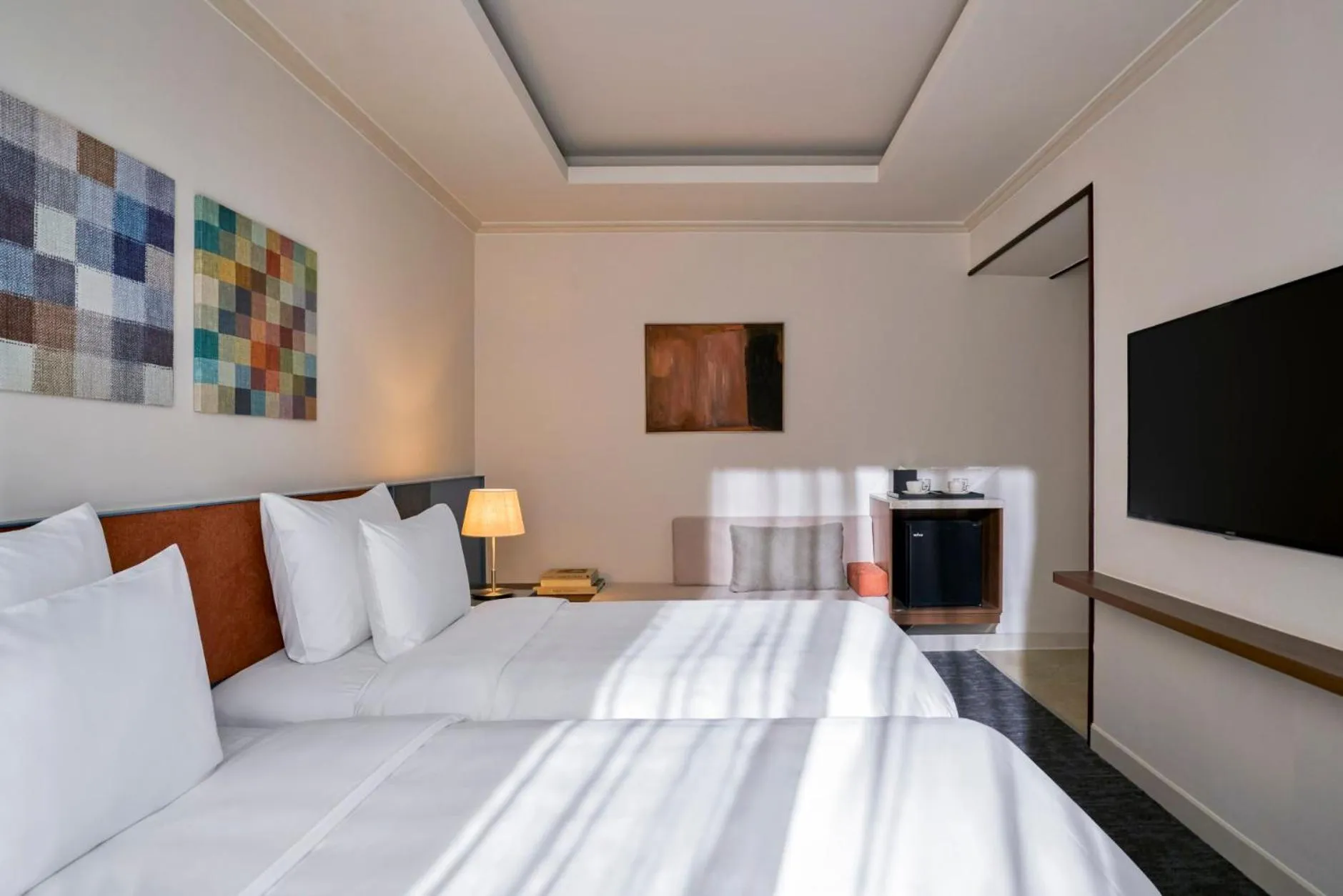 Bed in M Village Hotel Thợ Nhuộm