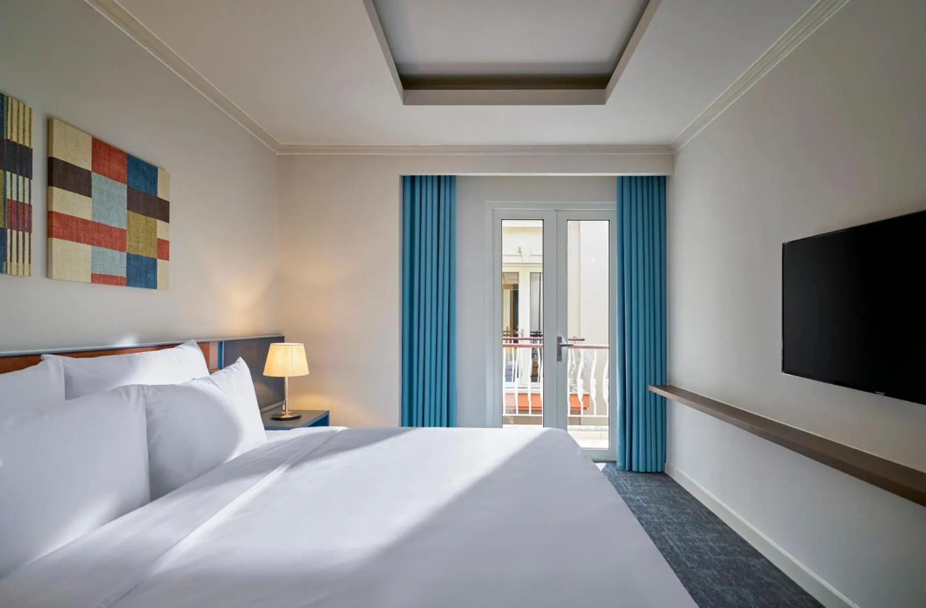 Bed in M Village Hotel Thợ Nhuộm