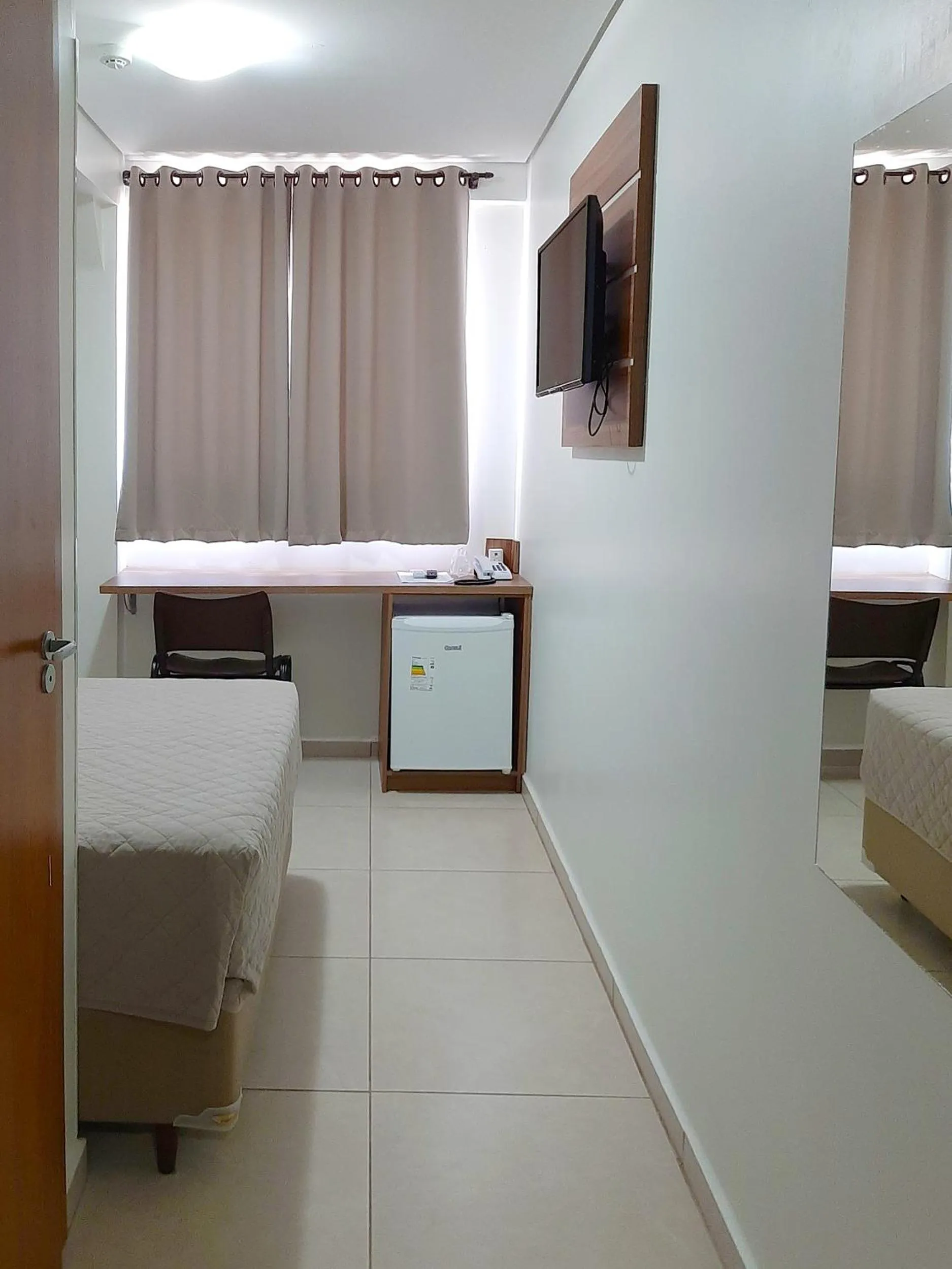 Bedroom, Bed in Tri Hotel Smart Chapecó