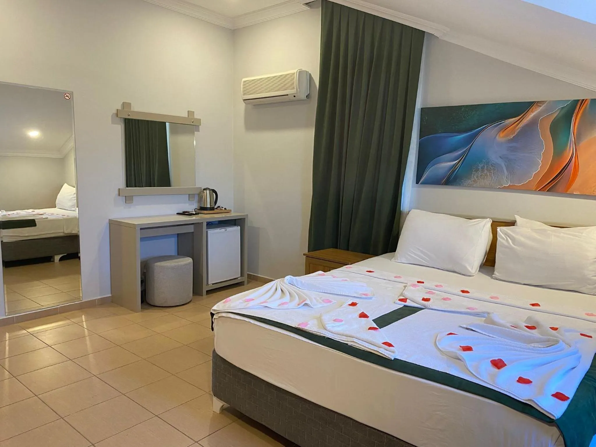 Bed in Casa De Levıssı Ölüdeniz