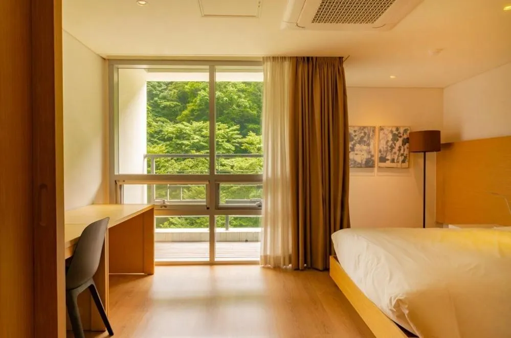 Bed in Leesangwon Museum of Art - Museumstay