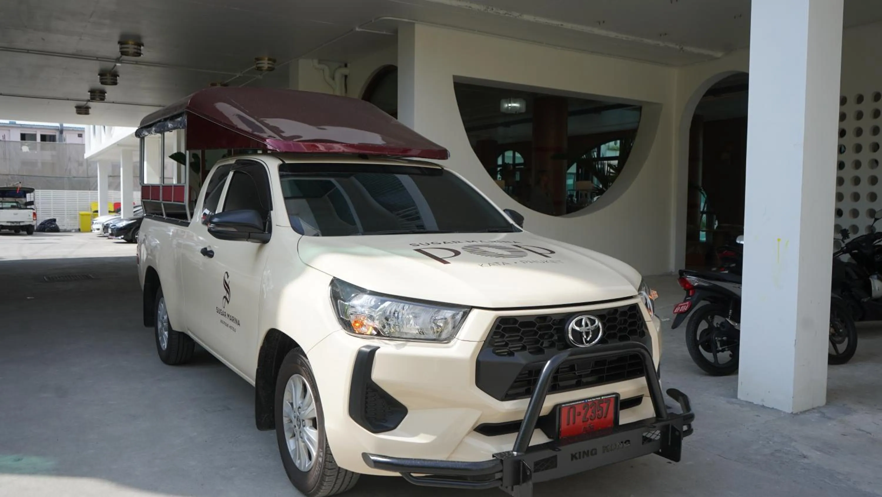 Parking in Sugar Marina Hotel -POP- Kata Beach