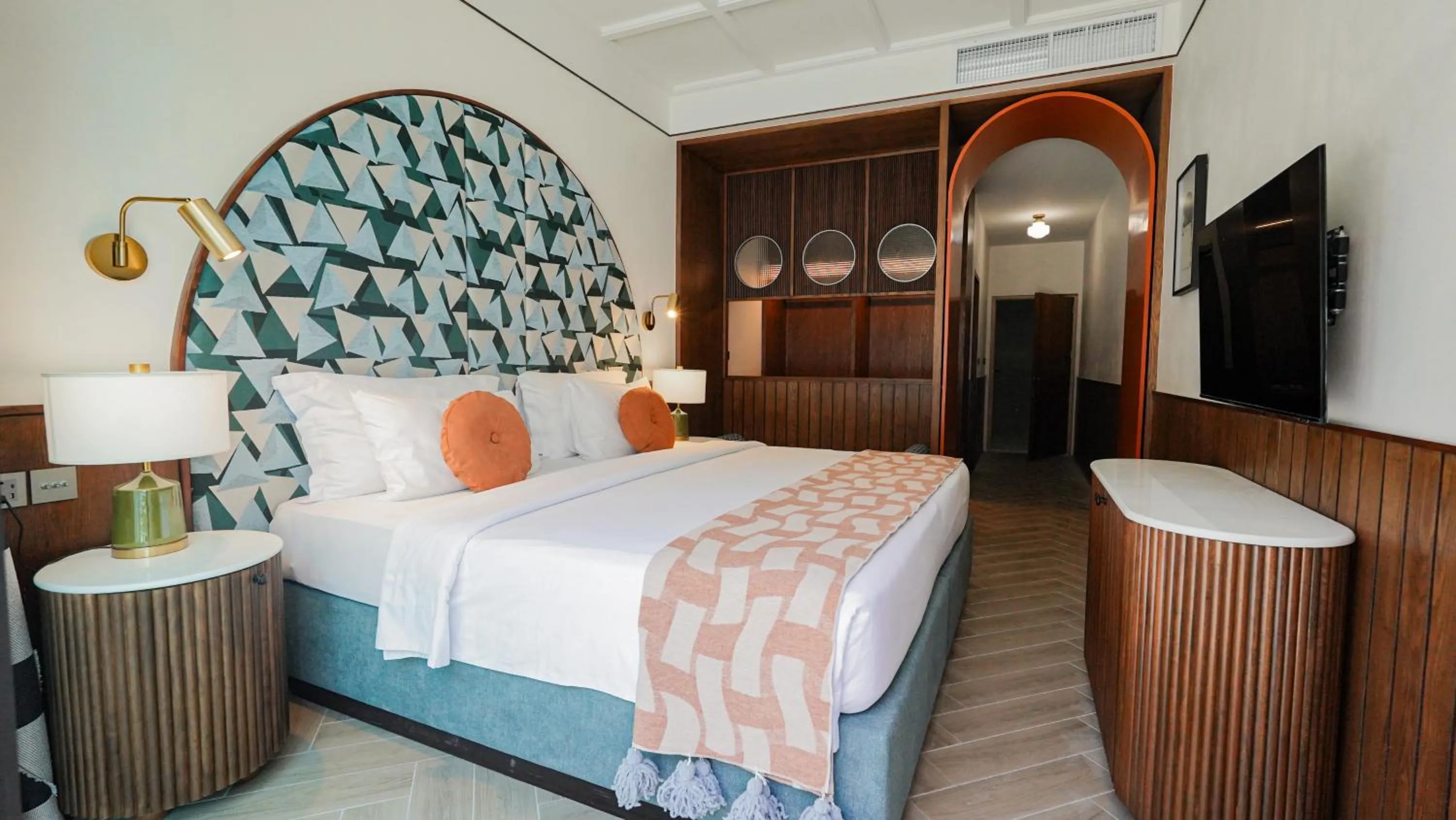 Bedroom, Bed in Sugar Marina Hotel -POP- Kata Beach