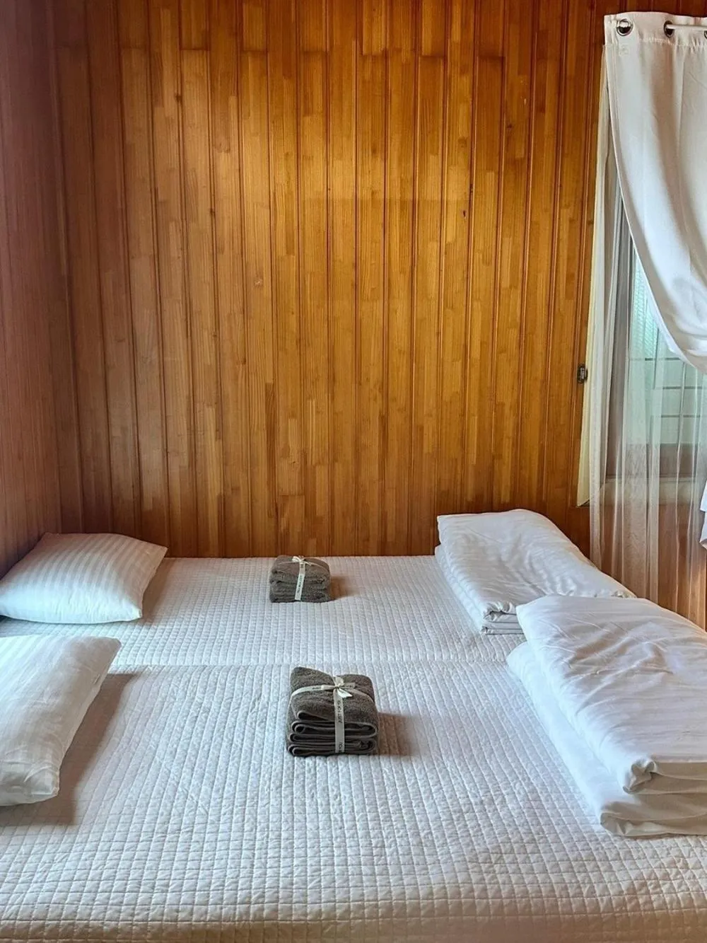 Bed in Jeju Songdangsongdang Pension and Resort