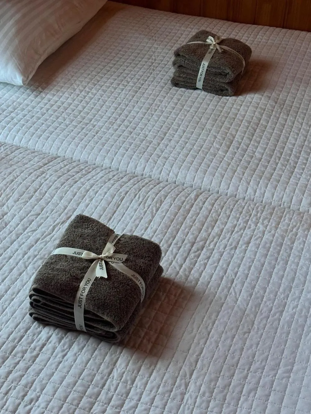 Bed in Jeju Songdangsongdang Pension and Resort