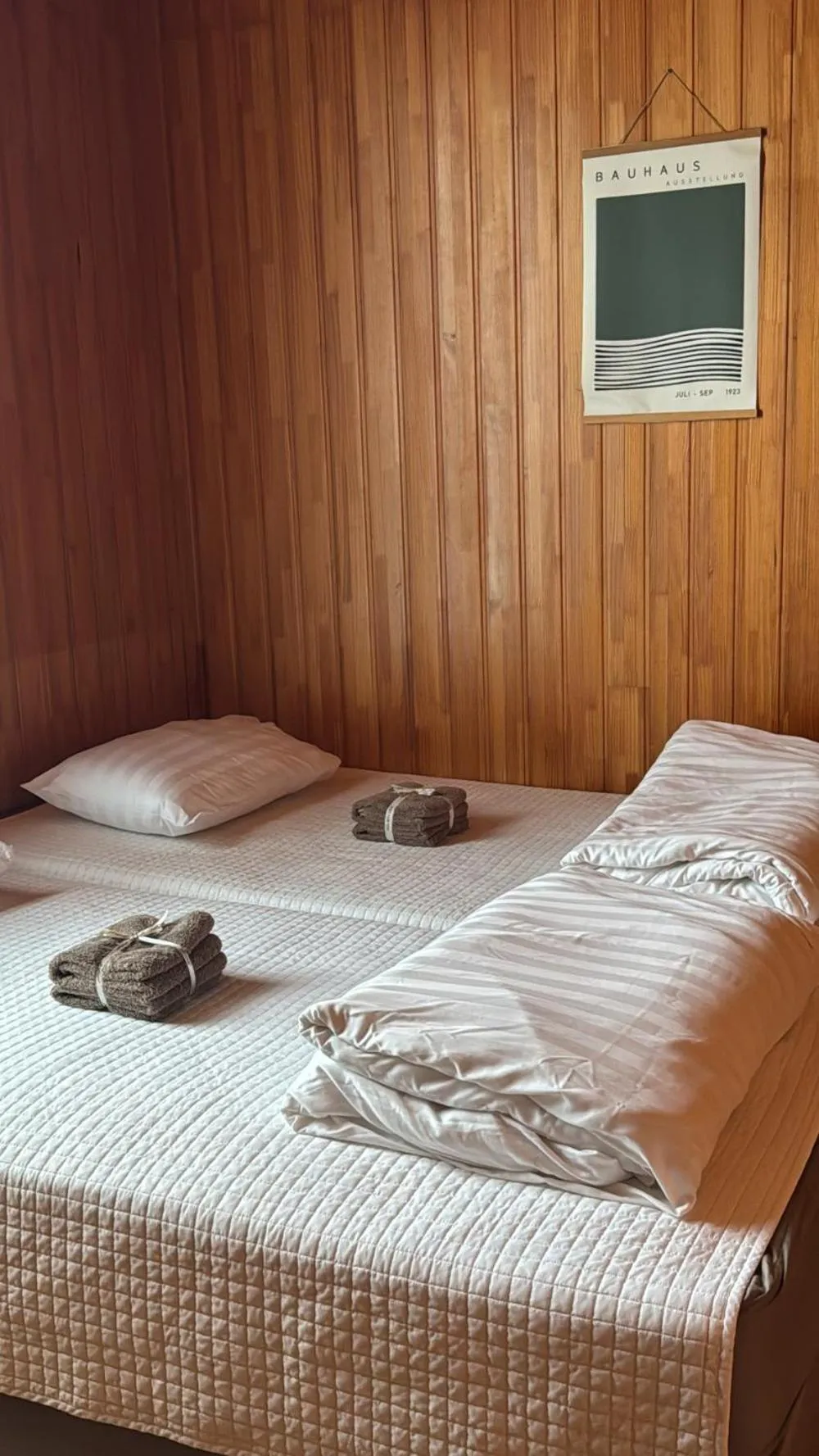 Bed in Jeju Songdangsongdang Pension and Resort